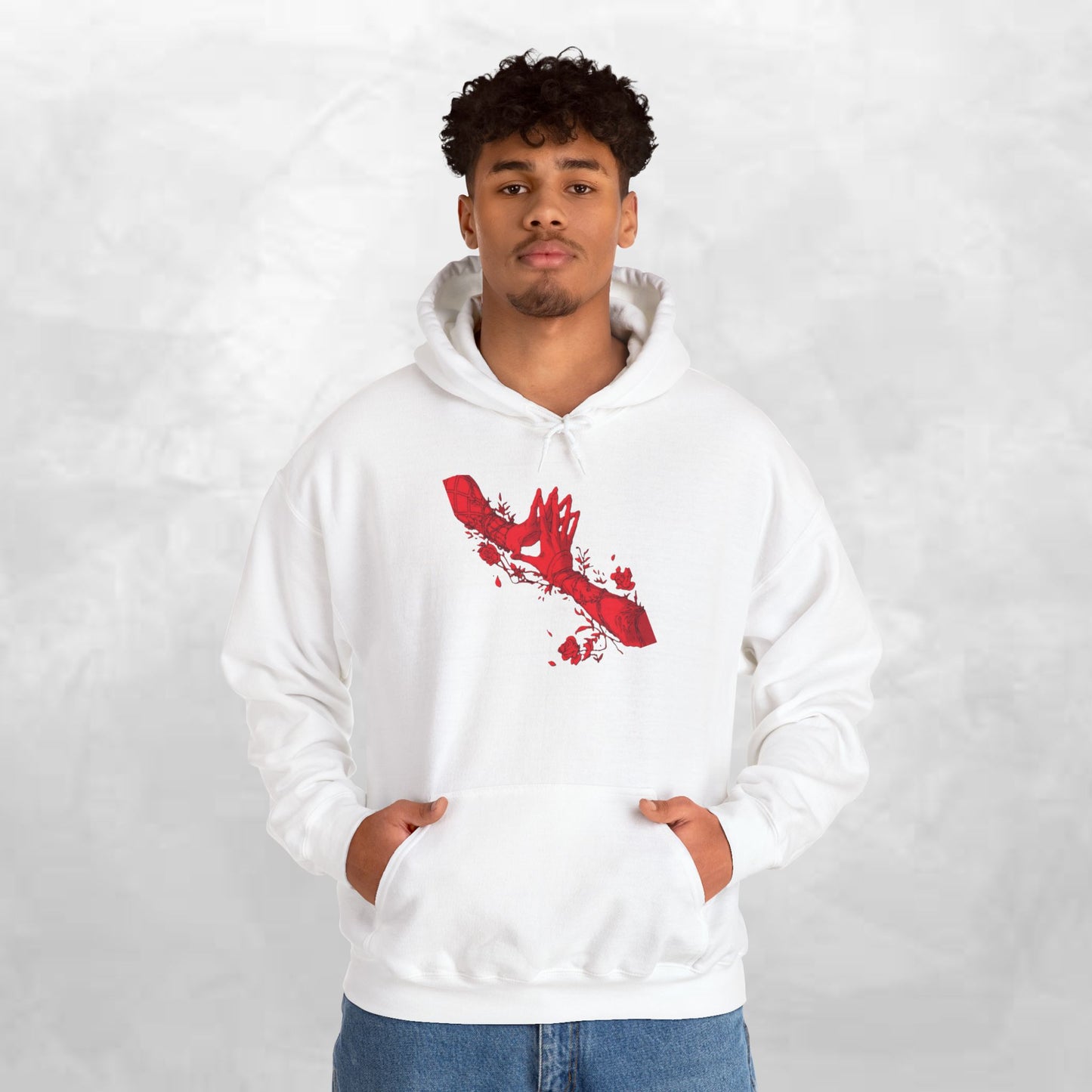 Artistic Bird Print Hoodie, Cozy Unisex Sweatshirt, Perfect for Gift, Nature Lover Apparel, Artistic Fashion
