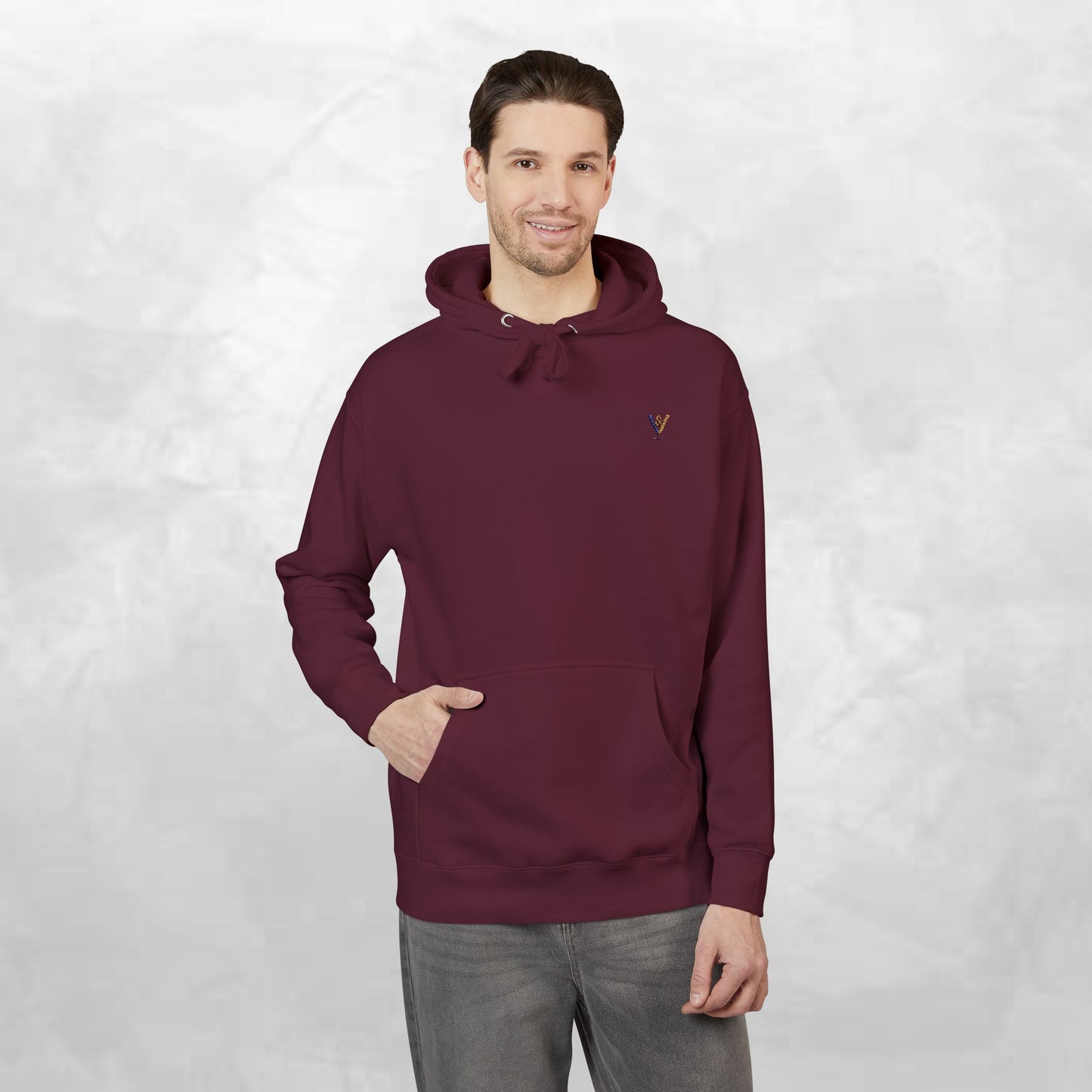 Cozy Coral Unisex Fleece Hoodie, Casual Streetwear, Gift for Him/Her, Comfortable Layering, Everyday Hoodie