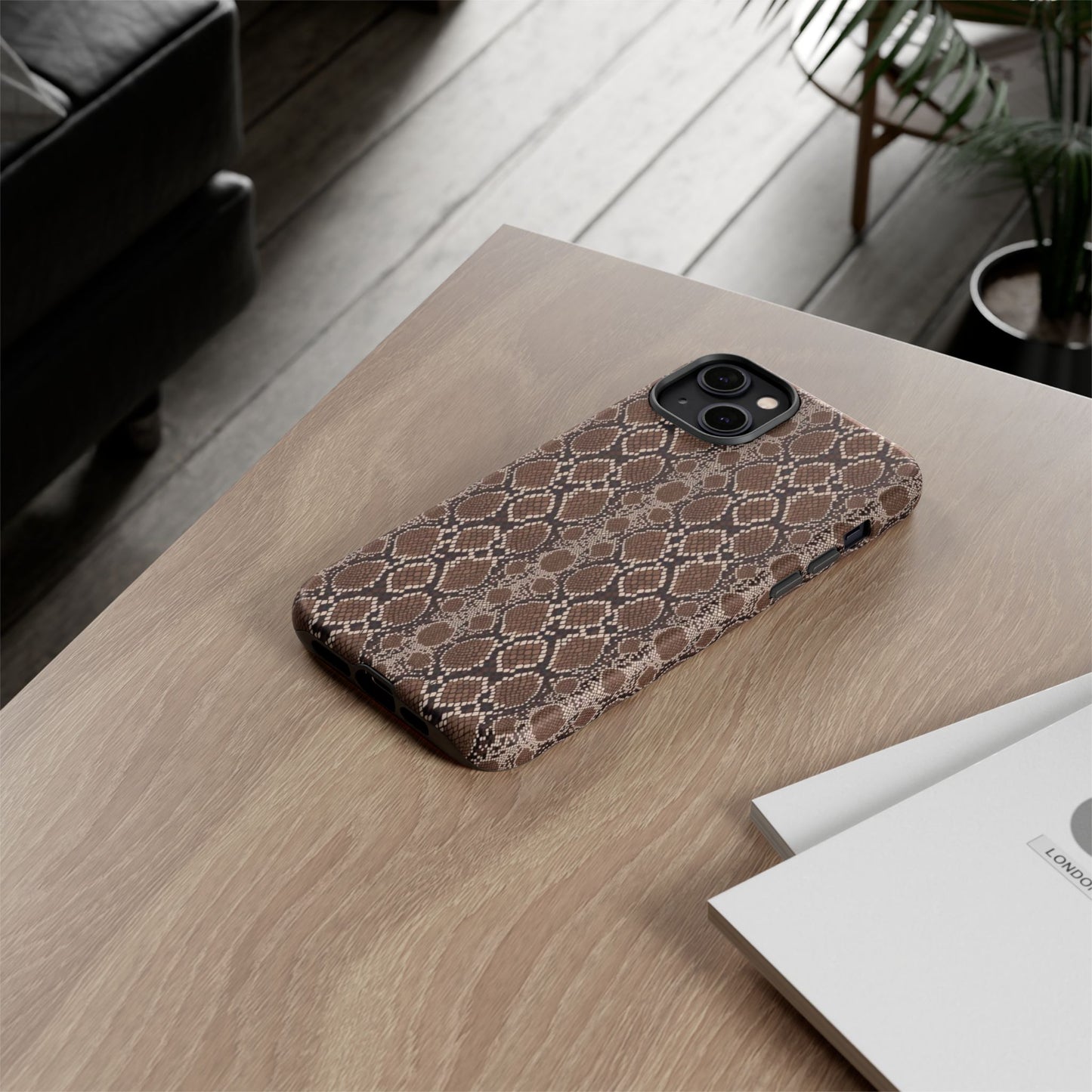 Stylish Python-Patterned Phone Case | Tough Cases