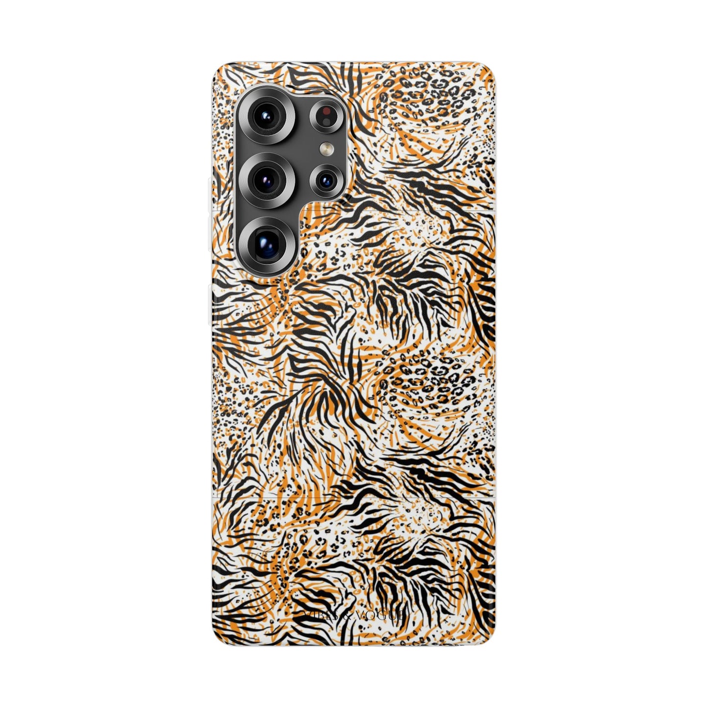Wild Animal Print Flexi Case for iPhone - Fierce & Trendy Design