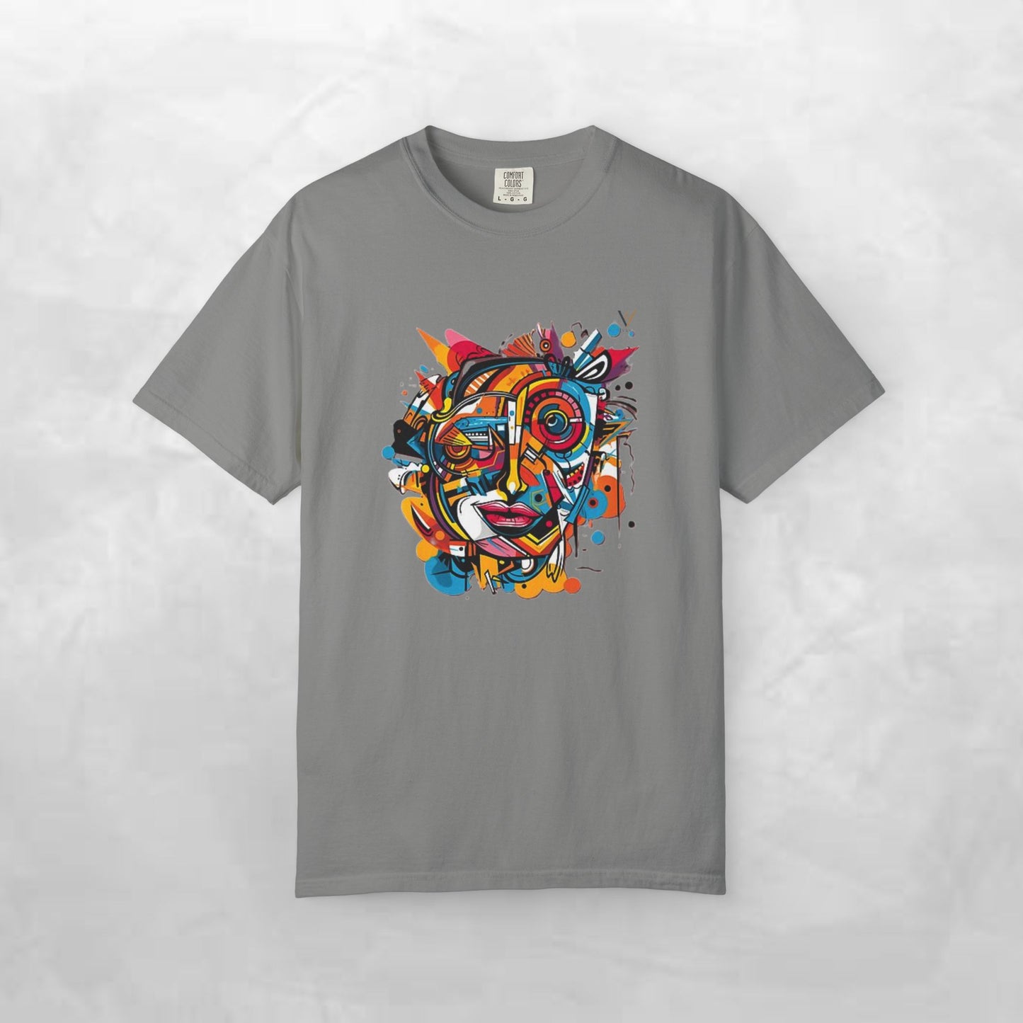 Vibrant Abstract Art Unisex T-Shirt - Casual Wear for Art Lovers