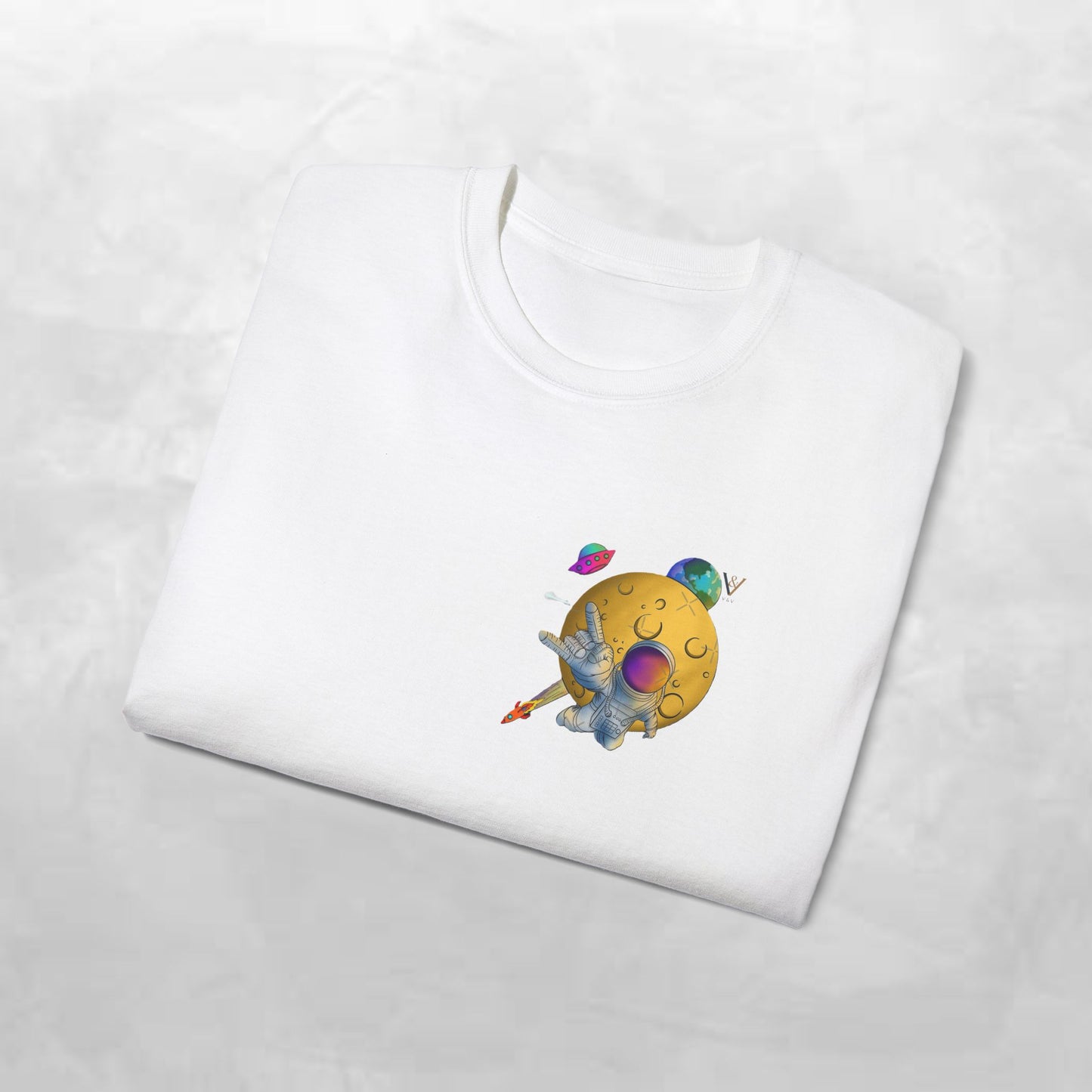 Funny Graphic Tee – "Happy Taco" Design for Food Lovers