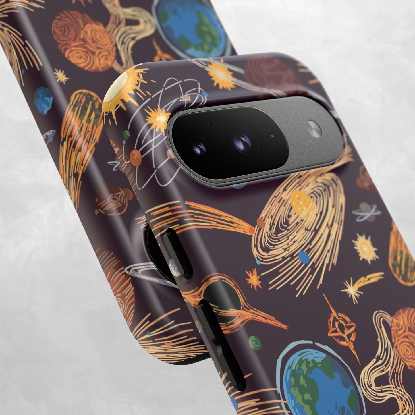 Space-Themed Phone Case - Cosmic Galaxy Design, Durable Protective Cover, Unique Gift, Celestial Lover's Accessory