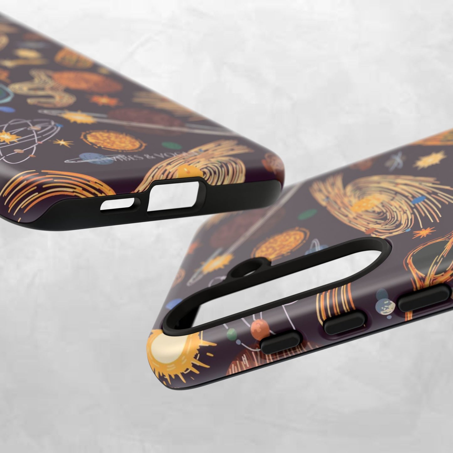 Space-Themed Phone Case - Cosmic Galaxy Design, Durable Protective Cover, Unique Gift, Celestial Lover's Accessory