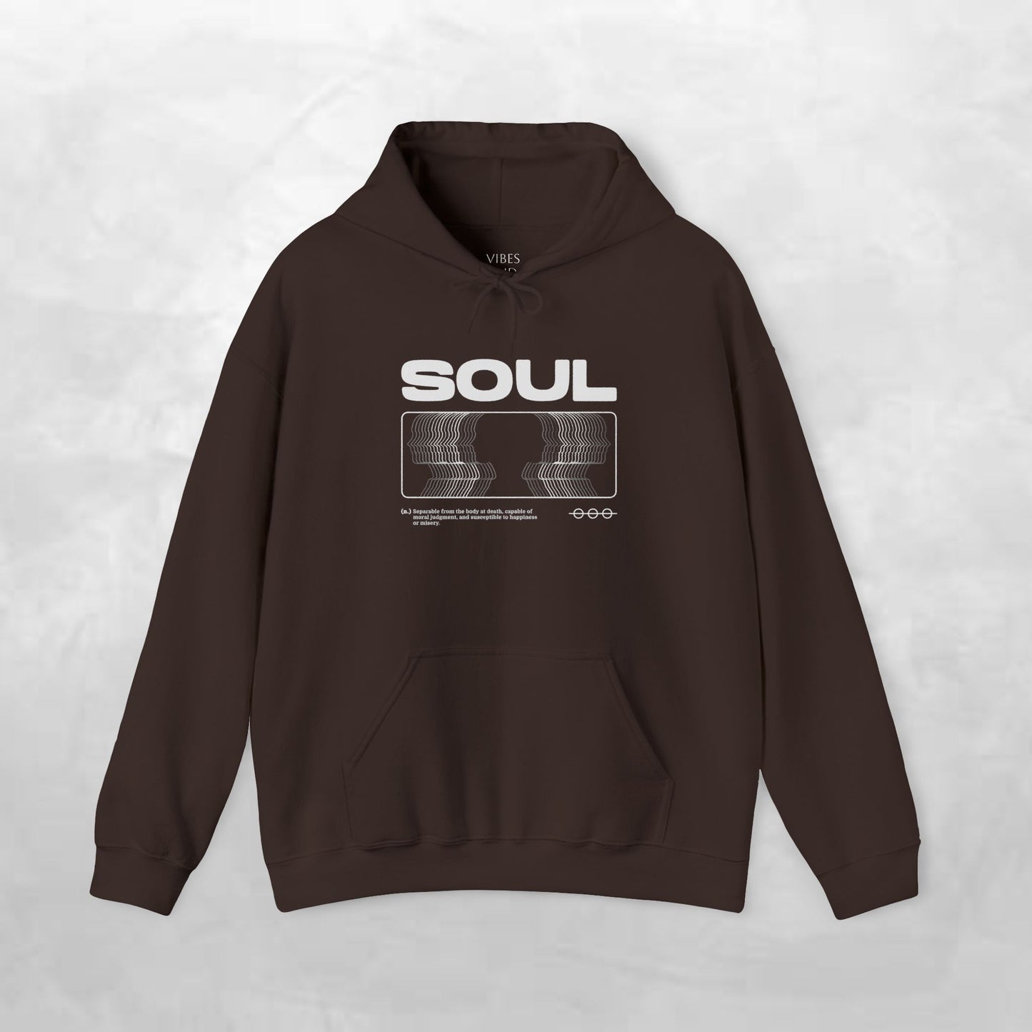 Soul Graphic Hoodie — Retro VHS Silhouette Streetwear