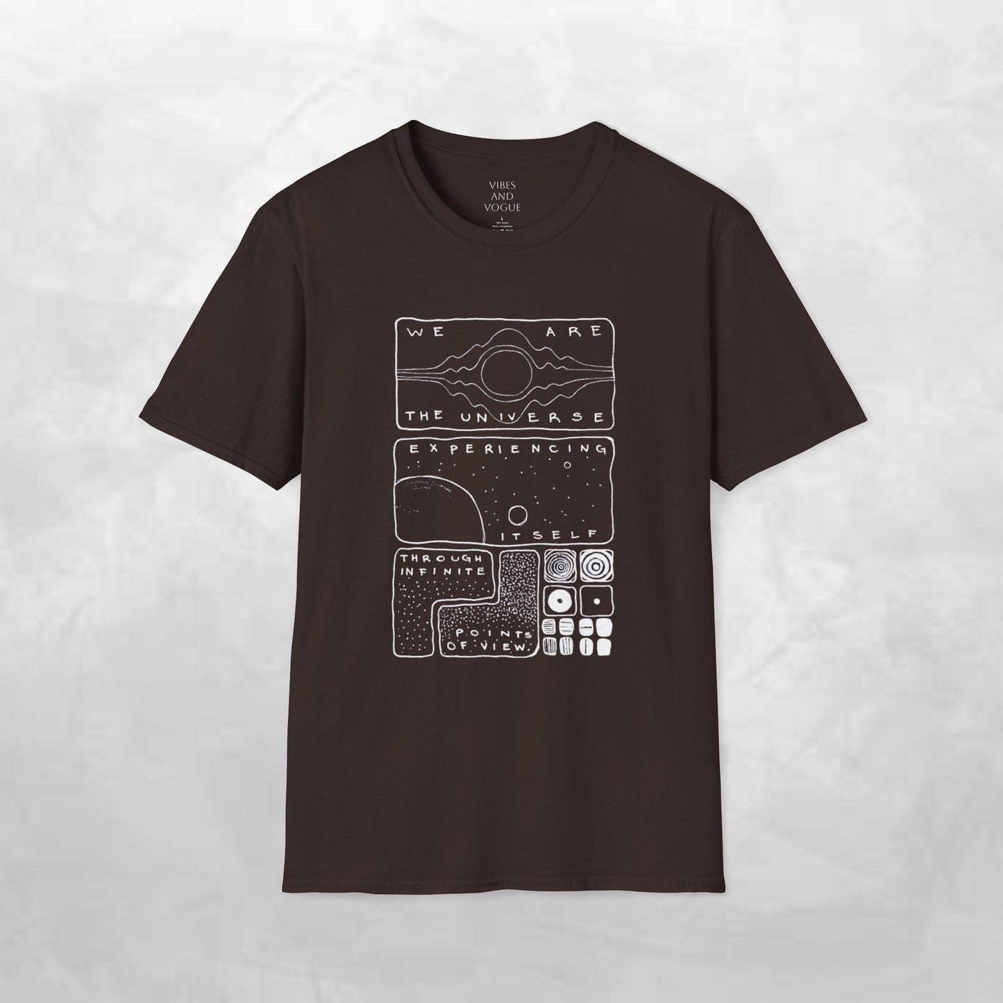 Cosmic Diagram T-Shirt — "We Are The Universe" Astral Graphic Tee
