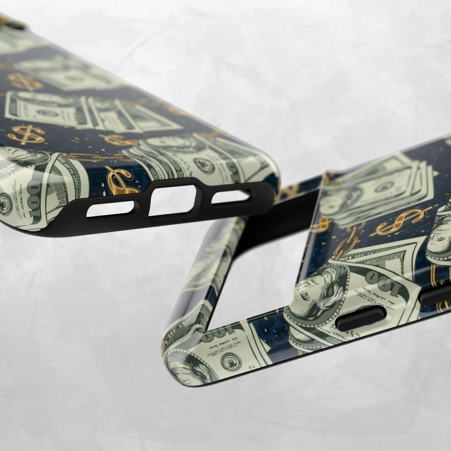 Money Motivation Phone Case, Tough Cases for iPhone, Money Design Phone Accessory, Trendy Tech Gifts, Unique Phone Cover