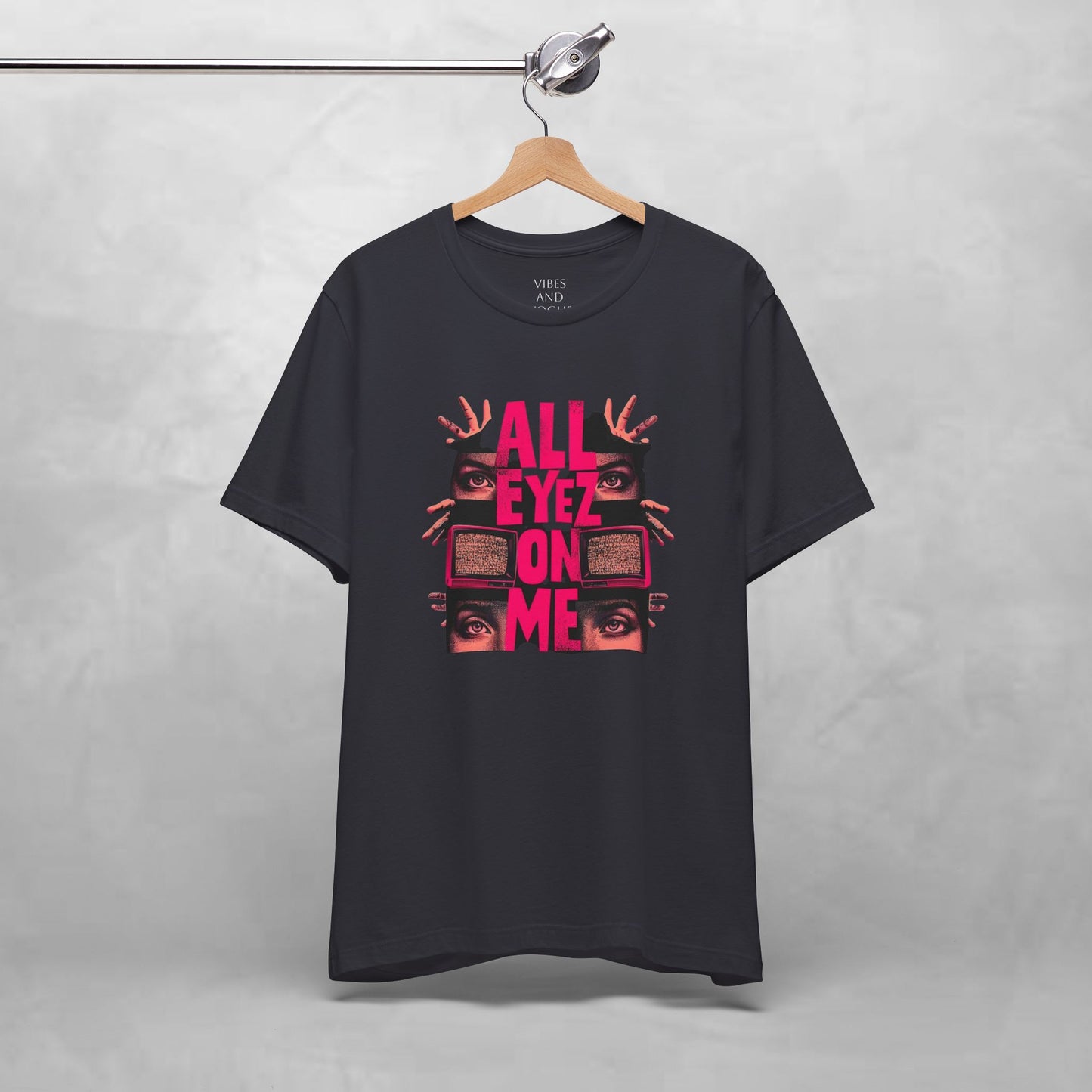All Eyez On Me T-Shirt — Bold Retro Eyes Graphic Tee