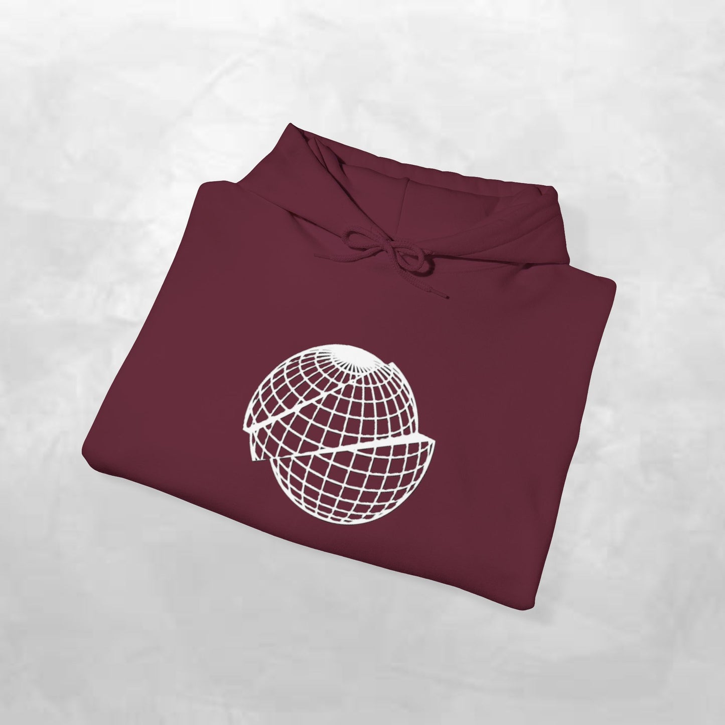 Chill Vibes Unisex Hooded Sweatshirt with Smoky Design