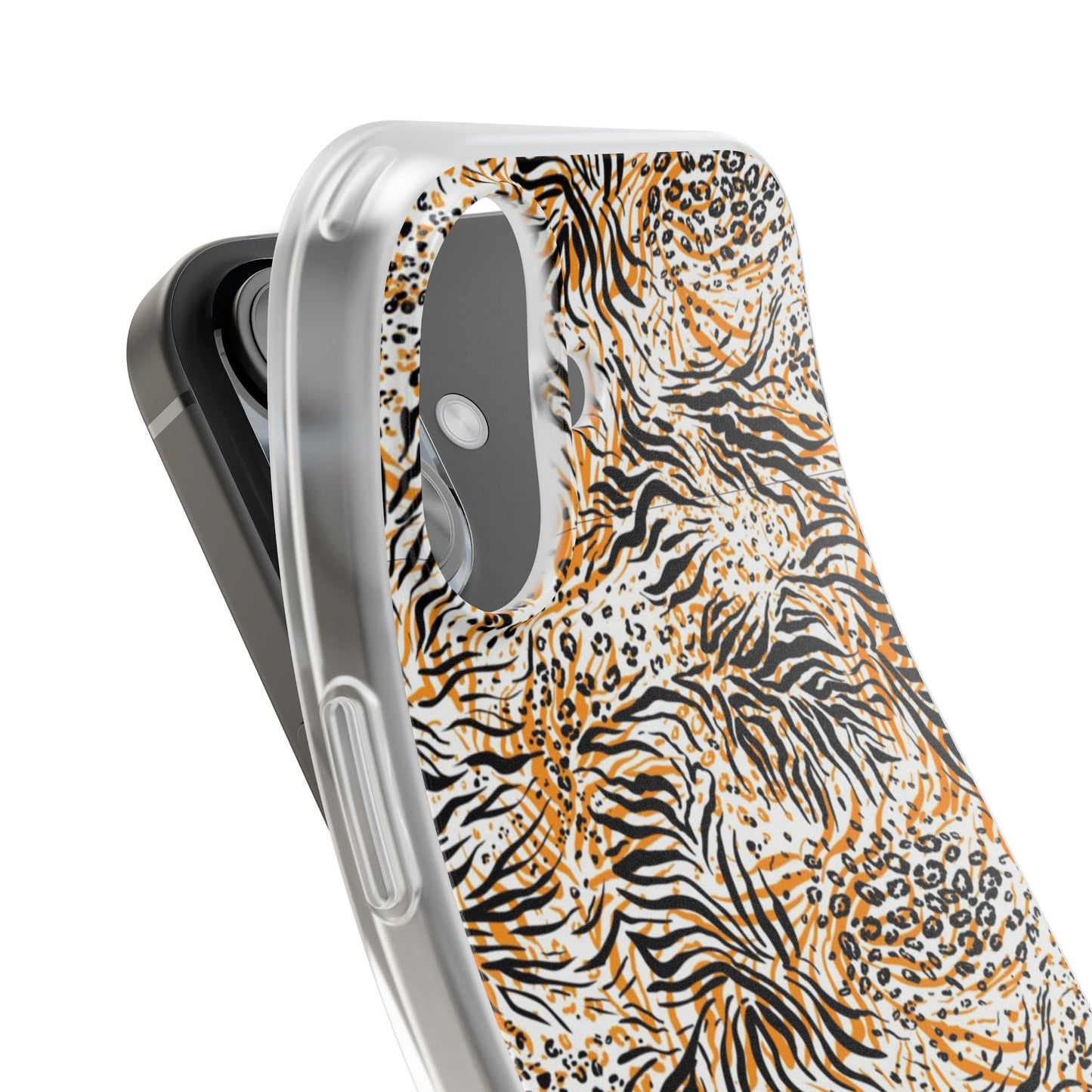 Wild Animal Print Flexi Case for iPhone - Fierce & Trendy Design