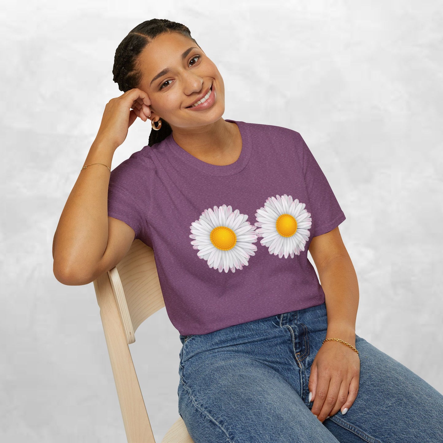 Floral Humor T-Shirt, Unisex Short Sleeve, Funny Gift for Friends, Summer Vibes, Flower Power Tee, Weekend Wear