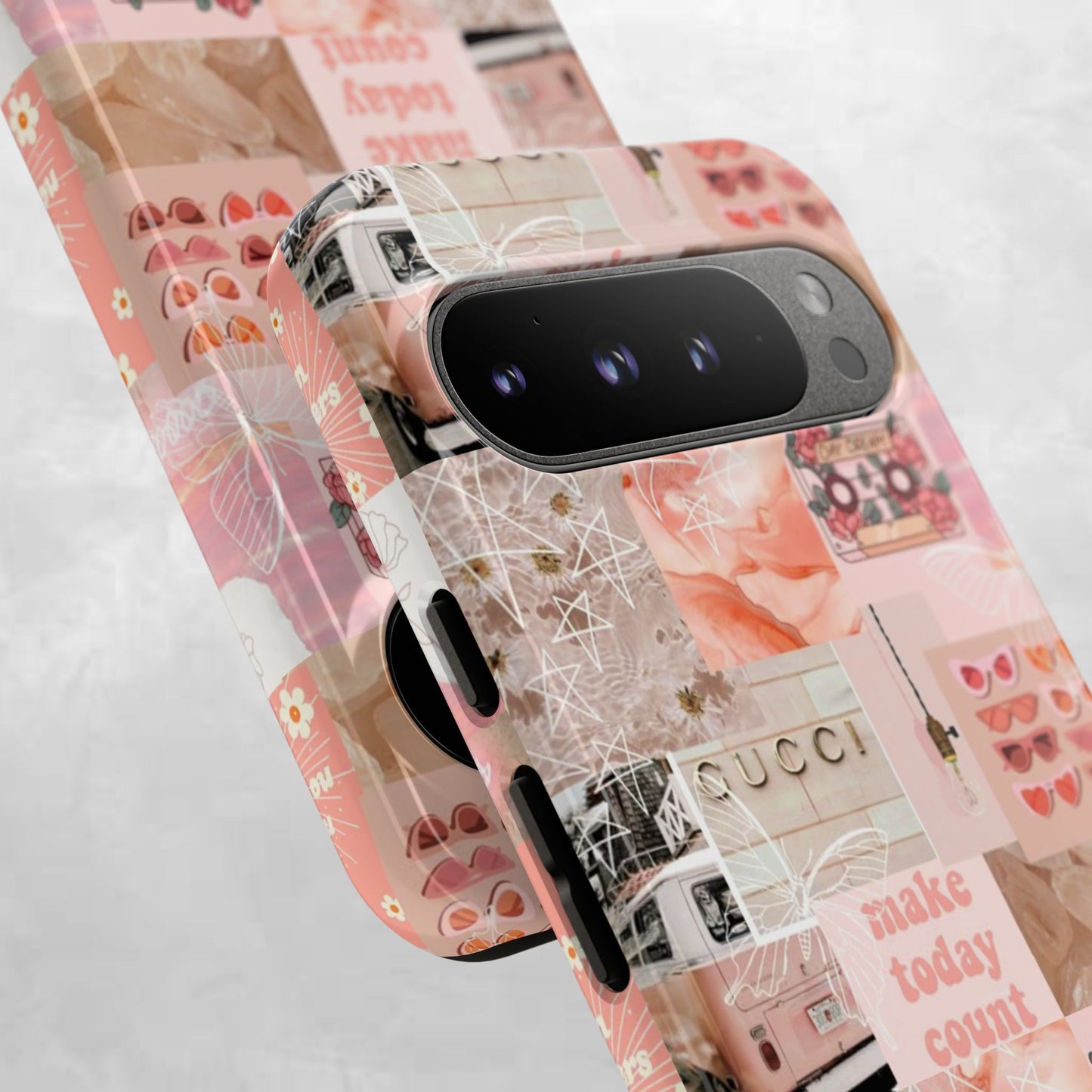 Stylish Phone Case for Trendsetters, Customizable Smartphone Cover, Vibes & Vogue Design, Floral Aesthetic Gift, Unique Tech Accessory