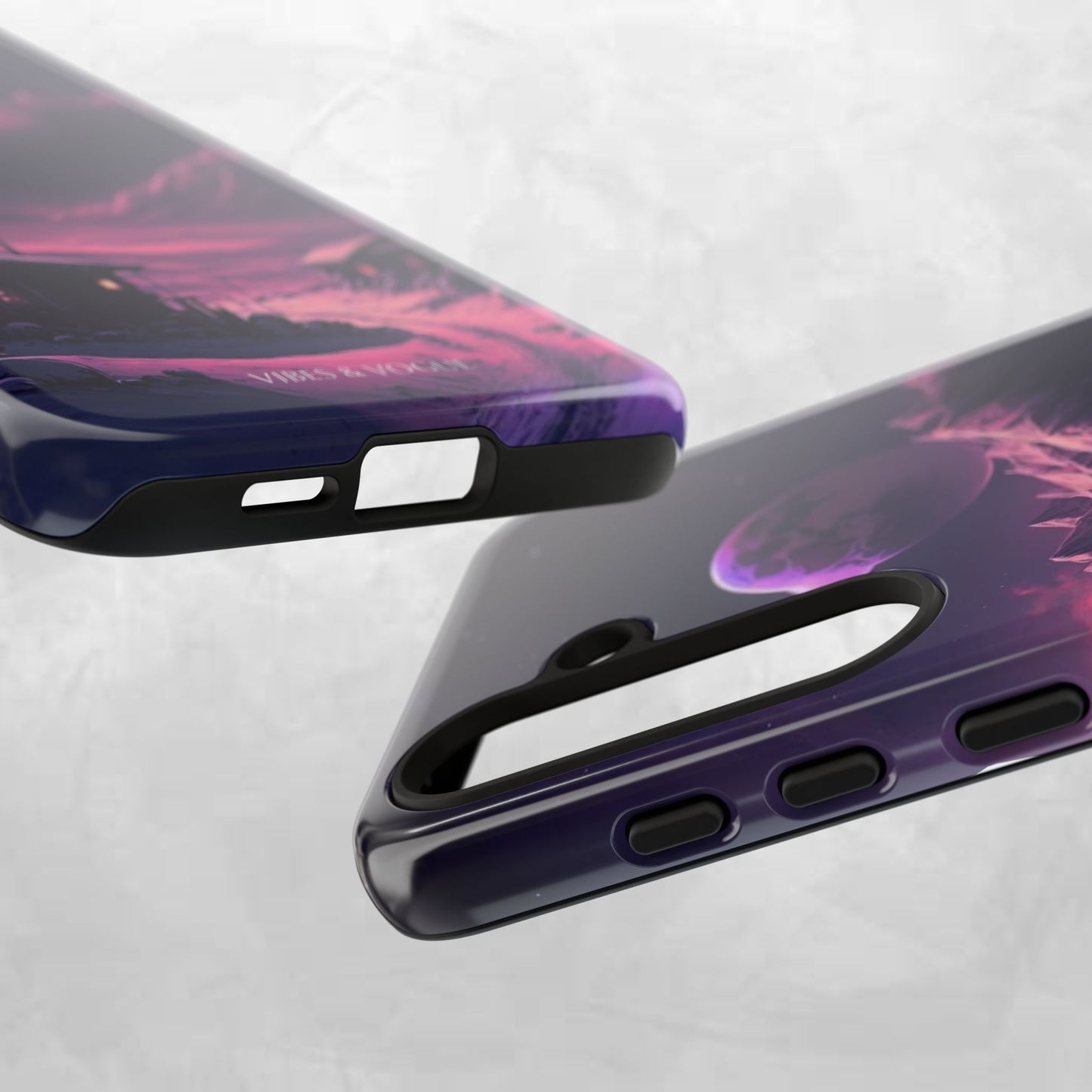Futuristic Phone Case, Galaxy Aesthetic, Cosmic Art, Stylish Protection, Gifts for Tech Lovers