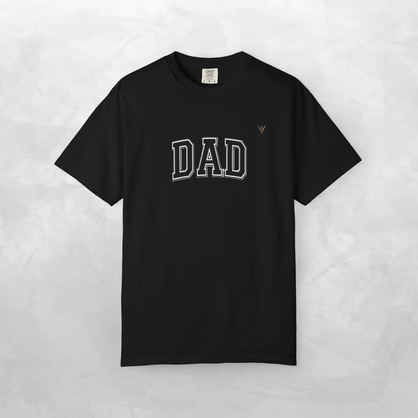Dad-Themed Garment-Dyed T-Shirt, Perfect Gift for Fathers Day, Casual Wear for Dad, Vintage Dad Shirt, Unique Dad Apparel