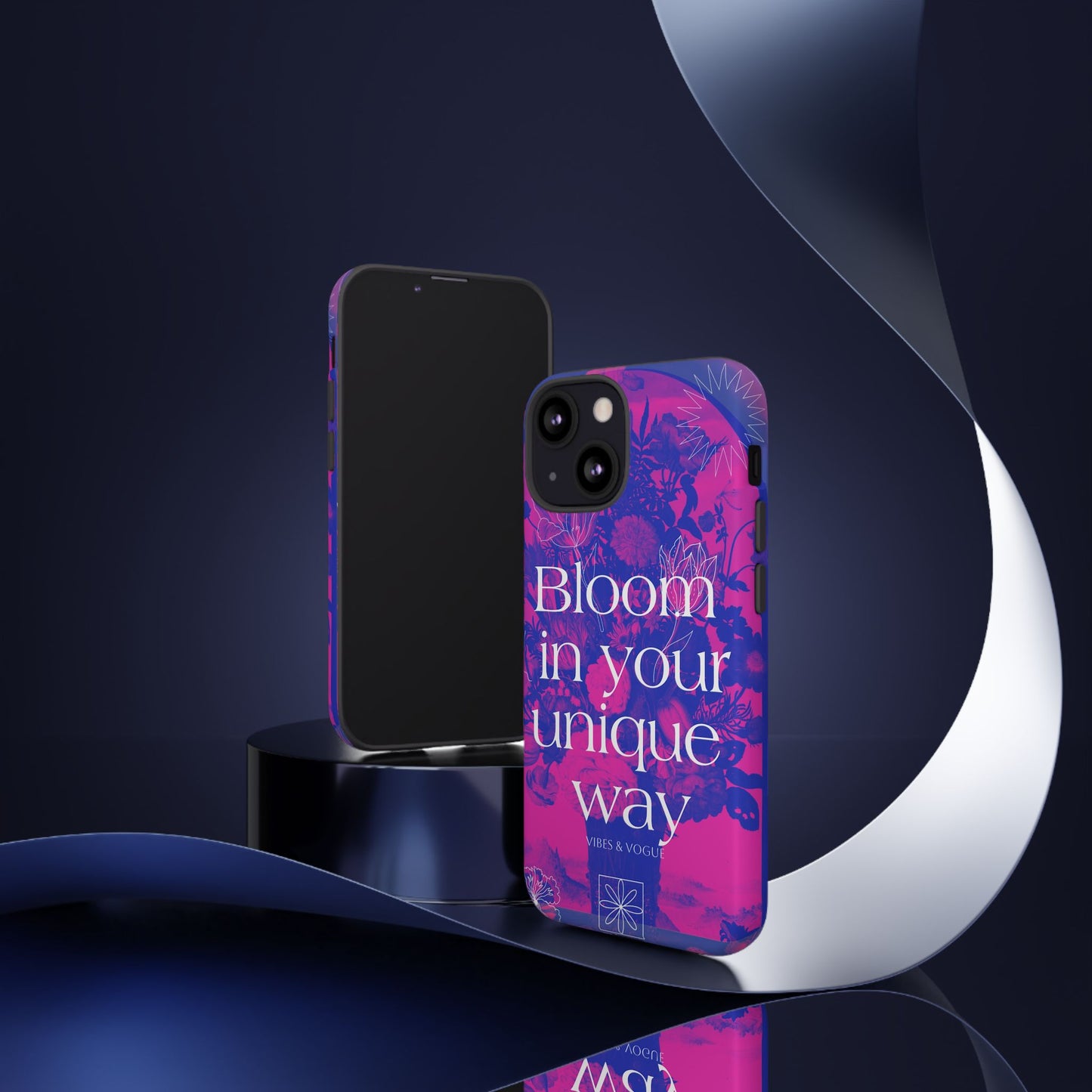 Bloom in Your Unique Way Phone Case - Tough and Stylish Design