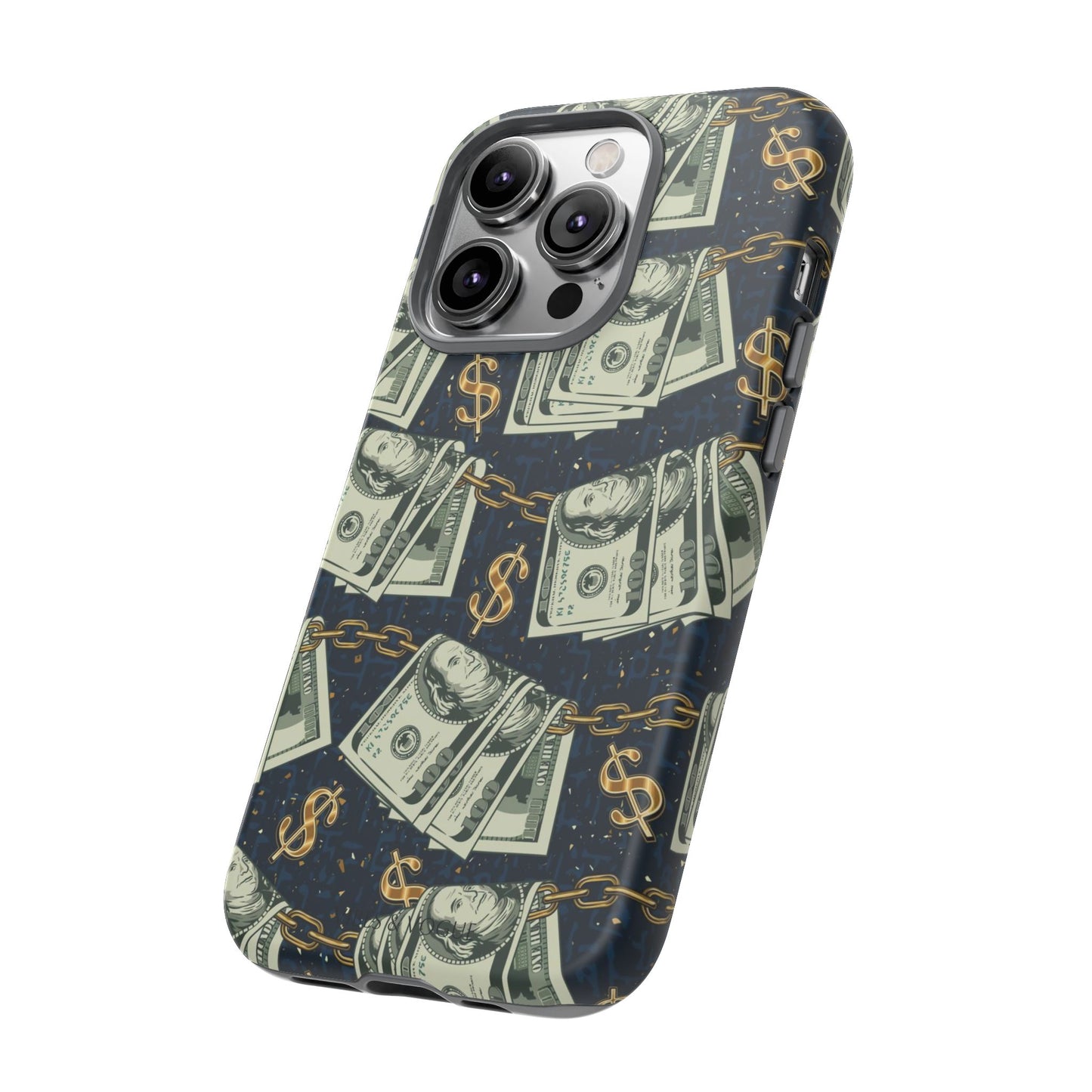 Money Motivation Phone Case, Tough Cases for iPhone, Money Design Phone Accessory, Trendy Tech Gifts, Unique Phone Cover