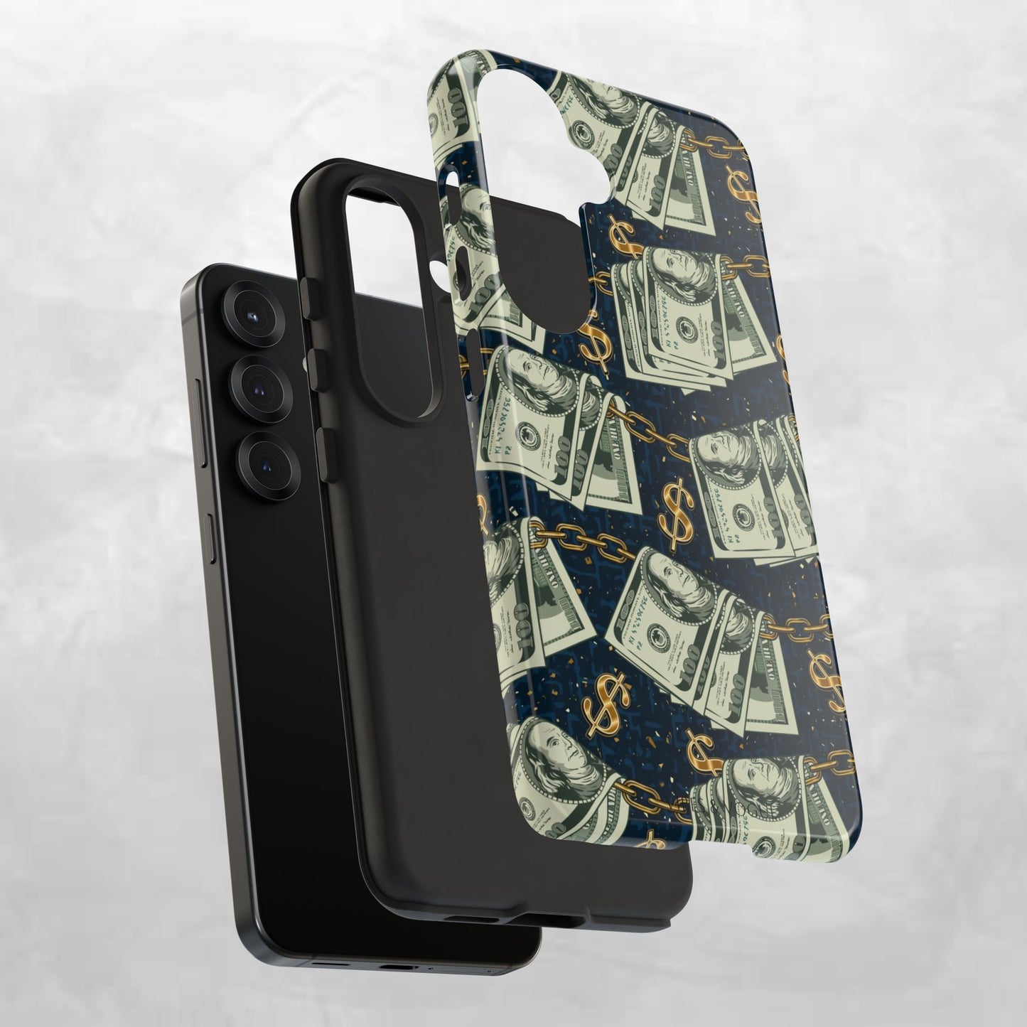 Money Motivation Phone Case, Tough Cases for iPhone, Money Design Phone Accessory, Trendy Tech Gifts, Unique Phone Cover