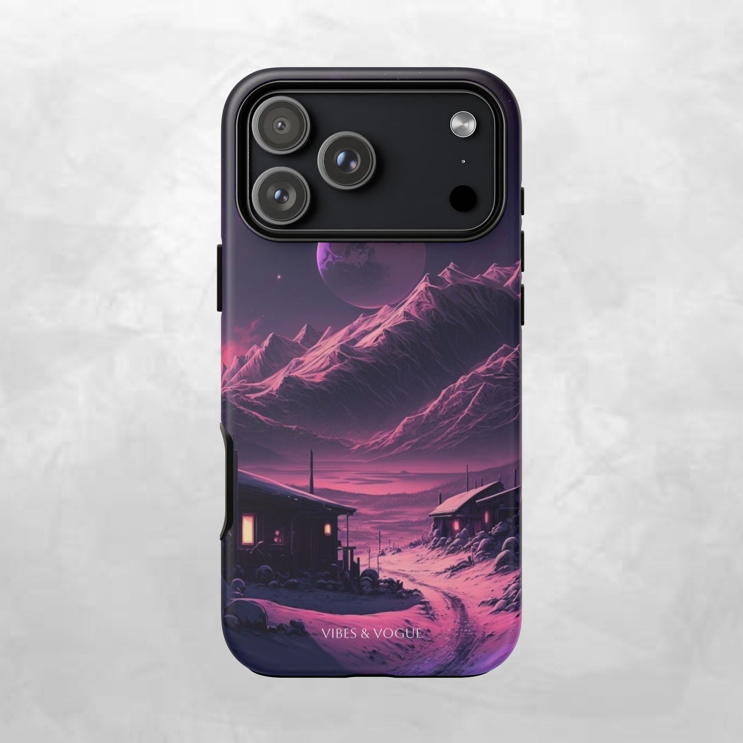 Futuristic Phone Case, Galaxy Aesthetic, Cosmic Art, Stylish Protection, Gifts for Tech Lovers