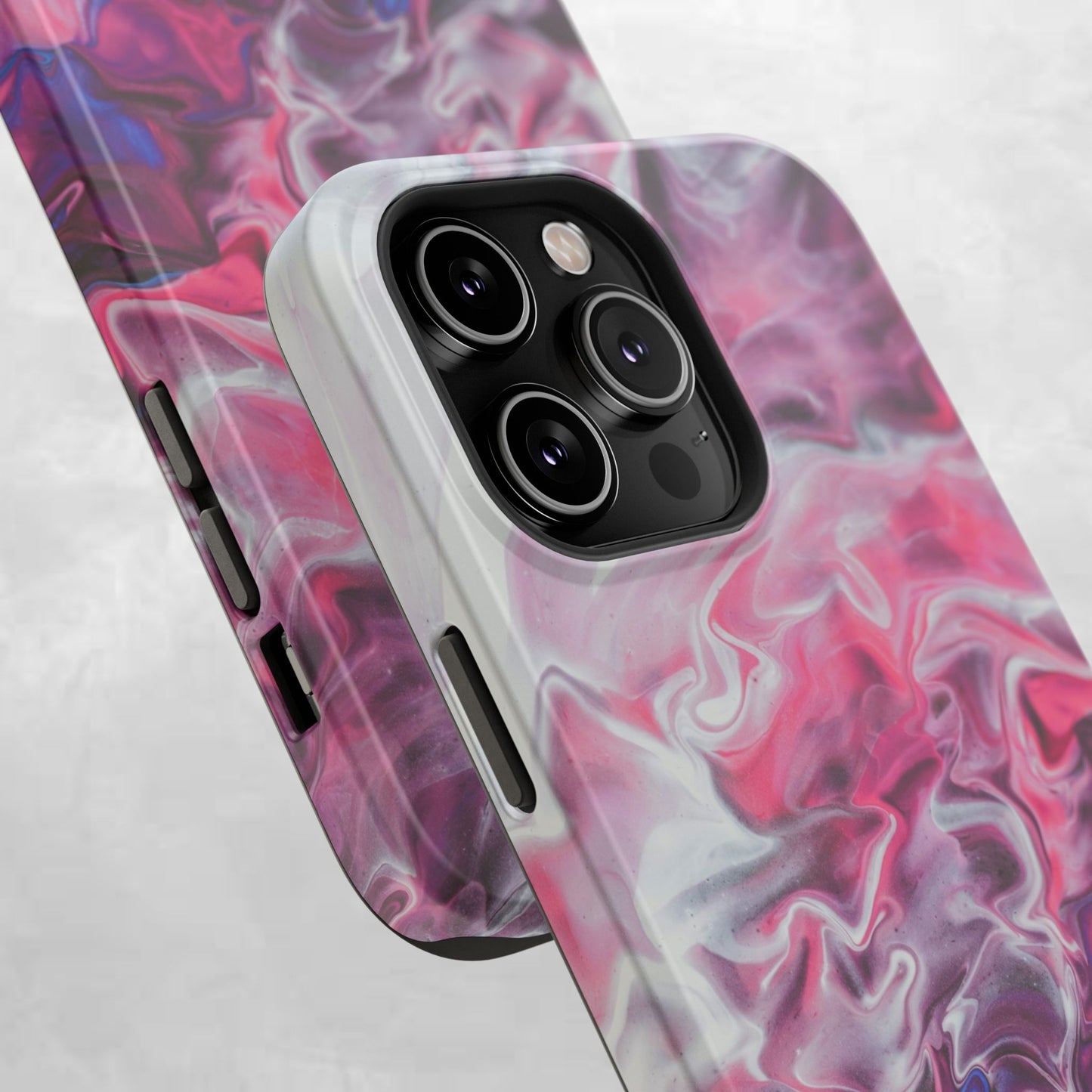 Vibrant Phone Case for Trendsetters | Abstract Marble Design, Impact-Resistant, Stylish Tech Accessory, Perfect Gift