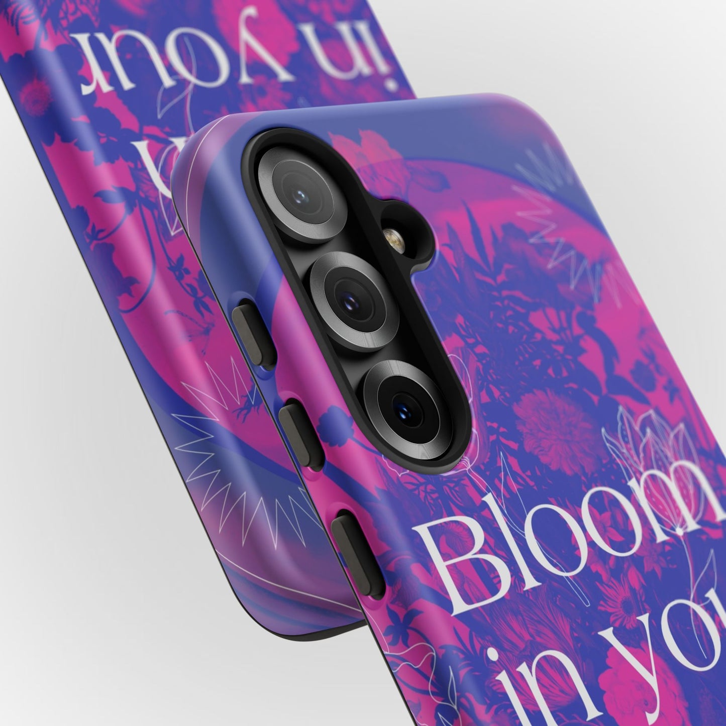 Bloom in Your Unique Way Phone Case - Tough and Stylish Design