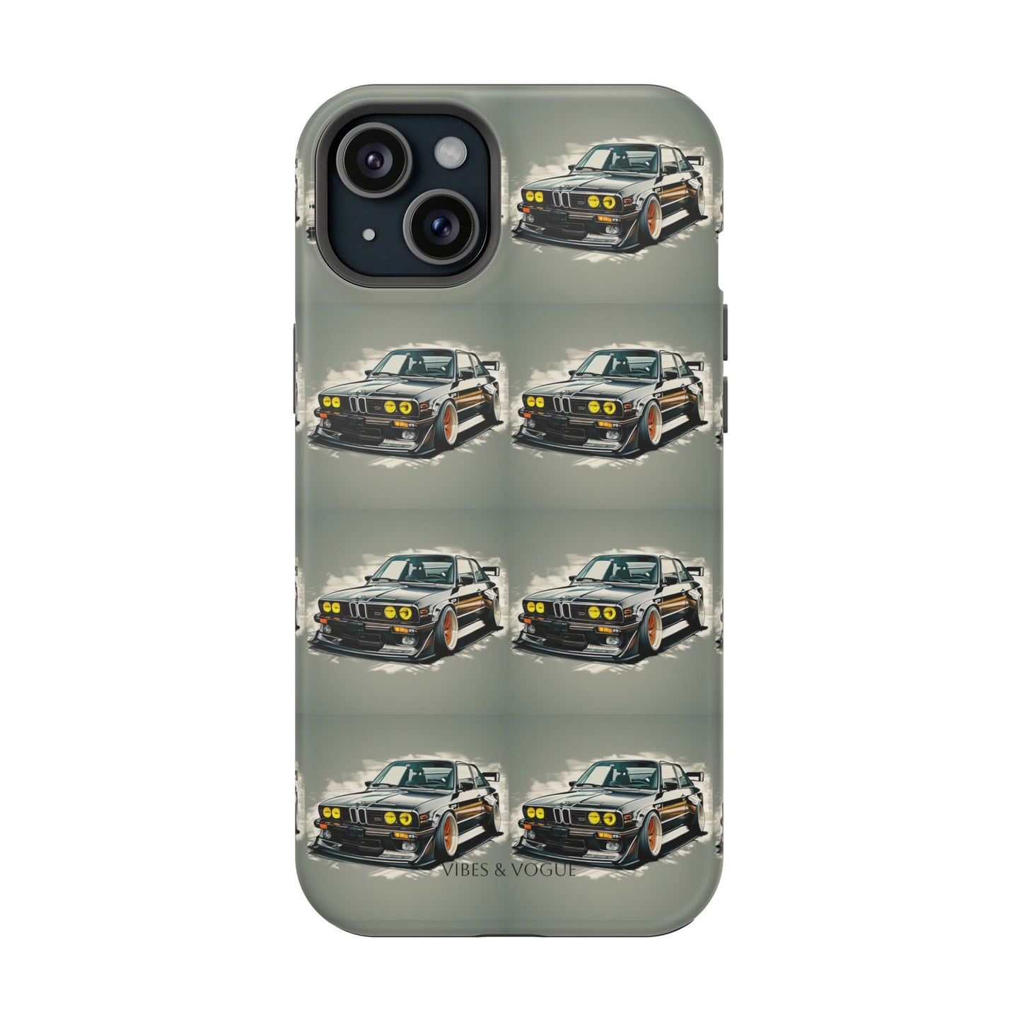 Stylish Car-Themed Magnetic Tough Cases - Perfect for Auto Enthusiasts