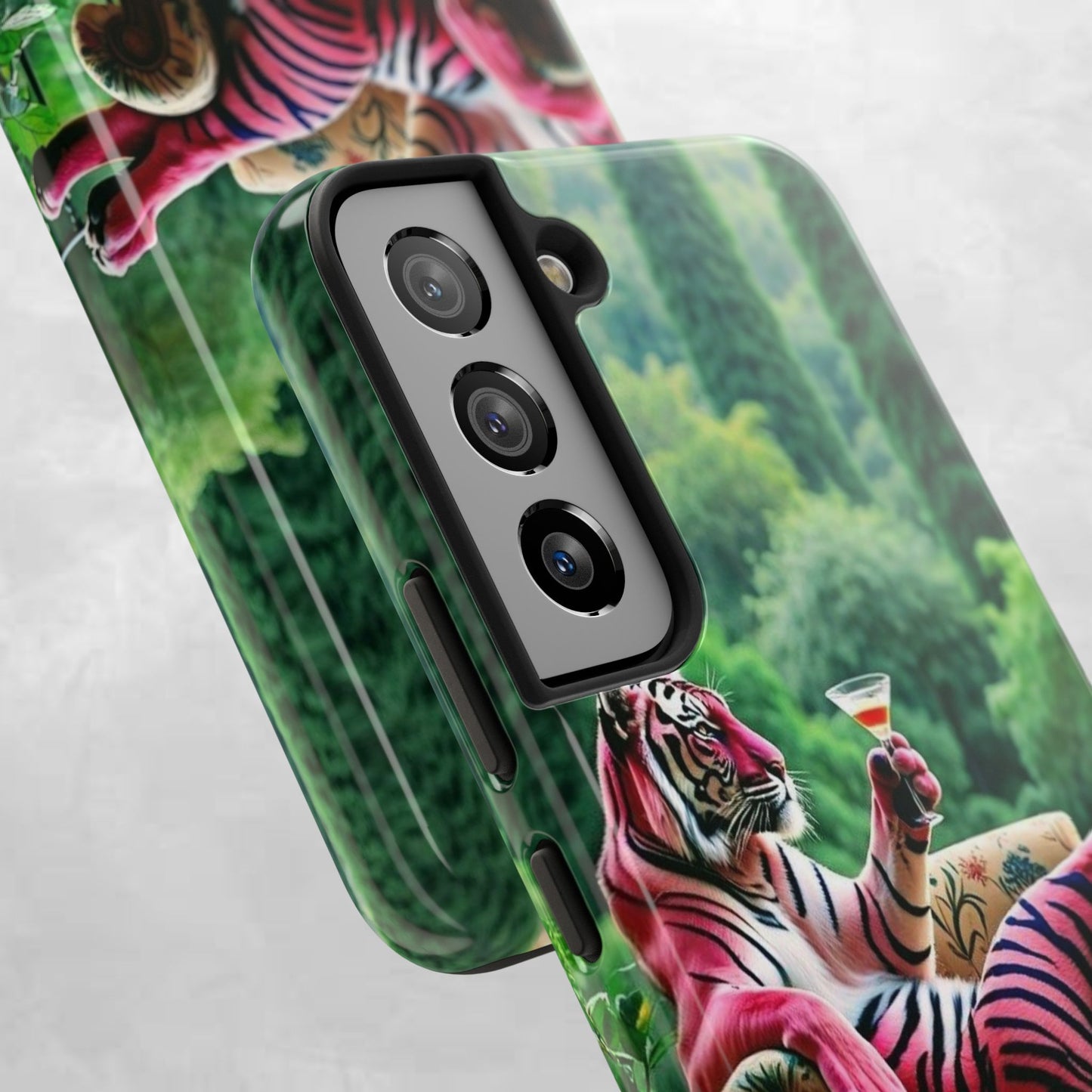 Relaxed Tiger Phone Case | Tough Case for Animal Lovers, Unique Gift for Friends, Stylish Tech Accessories, Fun Phone Cover, Vibrant Design