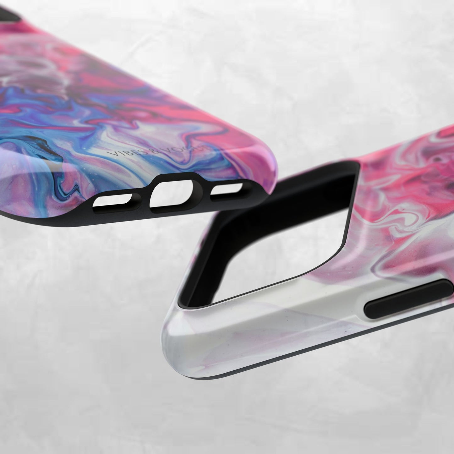 Vibrant Phone Case for Trendsetters | Abstract Marble Design, Impact-Resistant, Stylish Tech Accessory, Perfect Gift