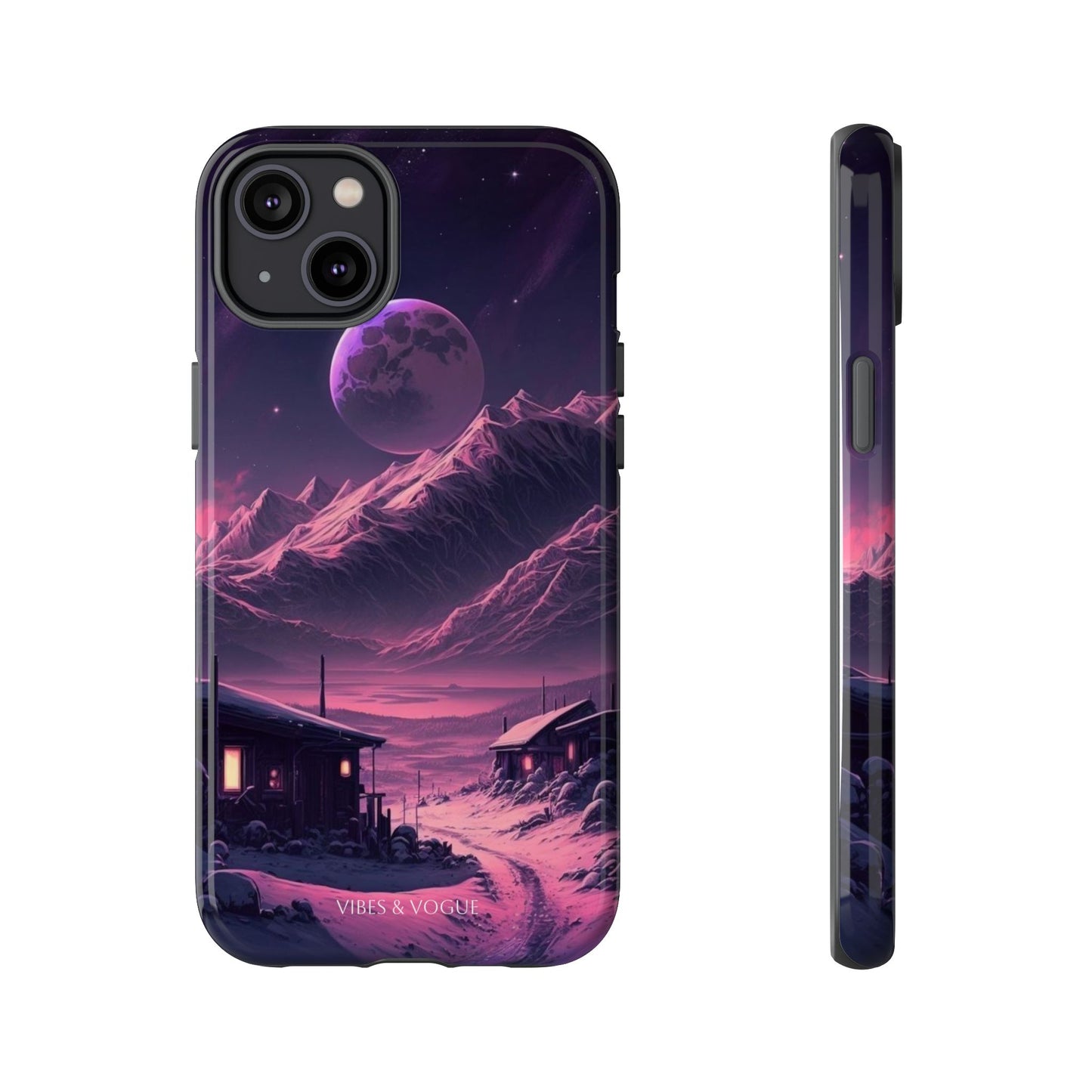 Futuristic Phone Case, Galaxy Aesthetic, Cosmic Art, Stylish Protection, Gifts for Tech Lovers