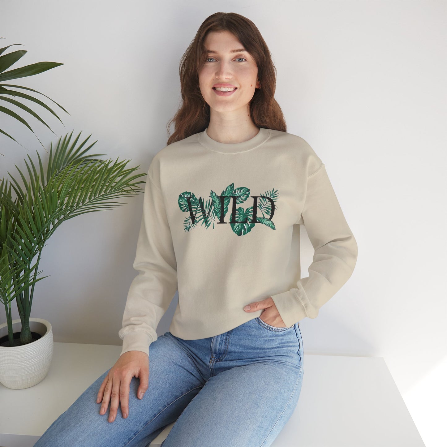 Wild Nature Unisex Sweatshirt, Cozy Relaxed Fit, Gift for Nature Lovers, Perfect for Everyday Wear, Ideal for Casual Outings, [...]