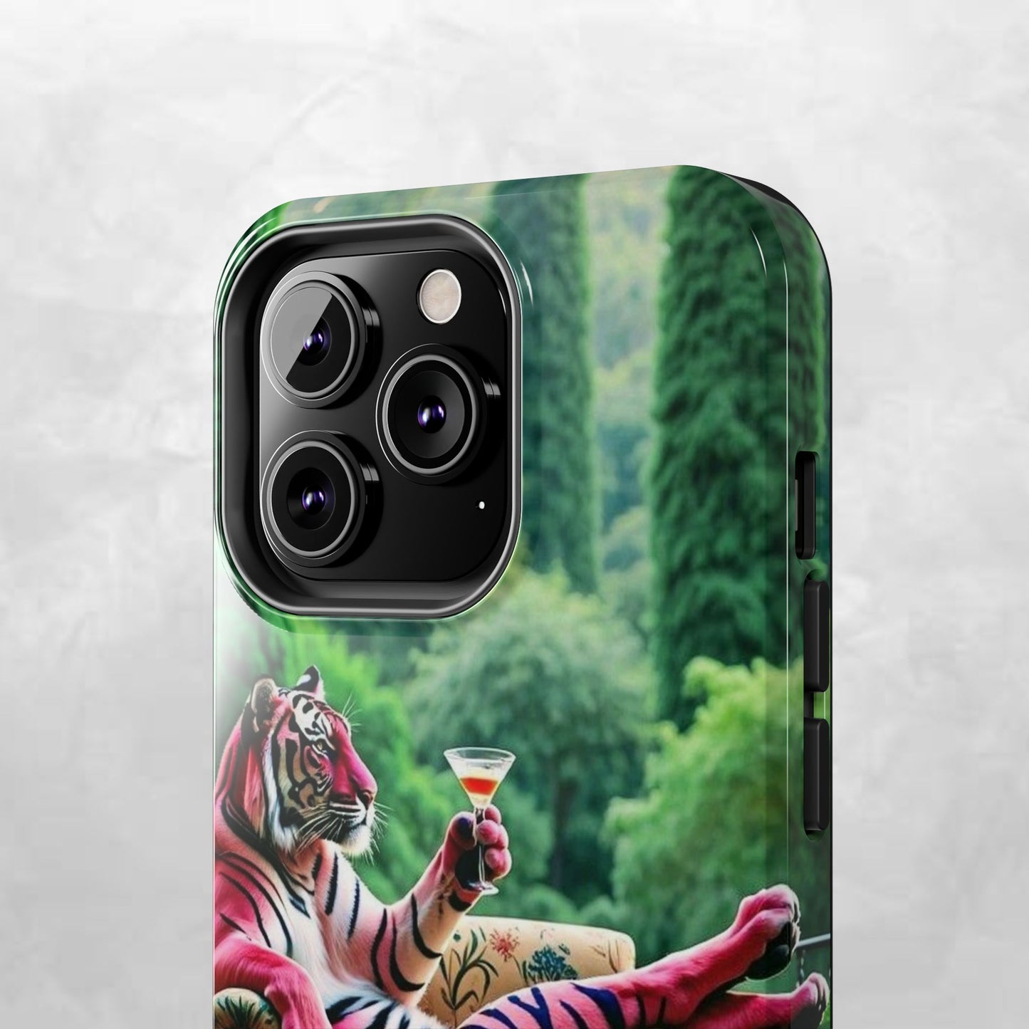 Relaxed Tiger Phone Case | Tough Case for Animal Lovers, Unique Gift for Friends, Stylish Tech Accessories, Fun Phone Cover, Vibrant Design
