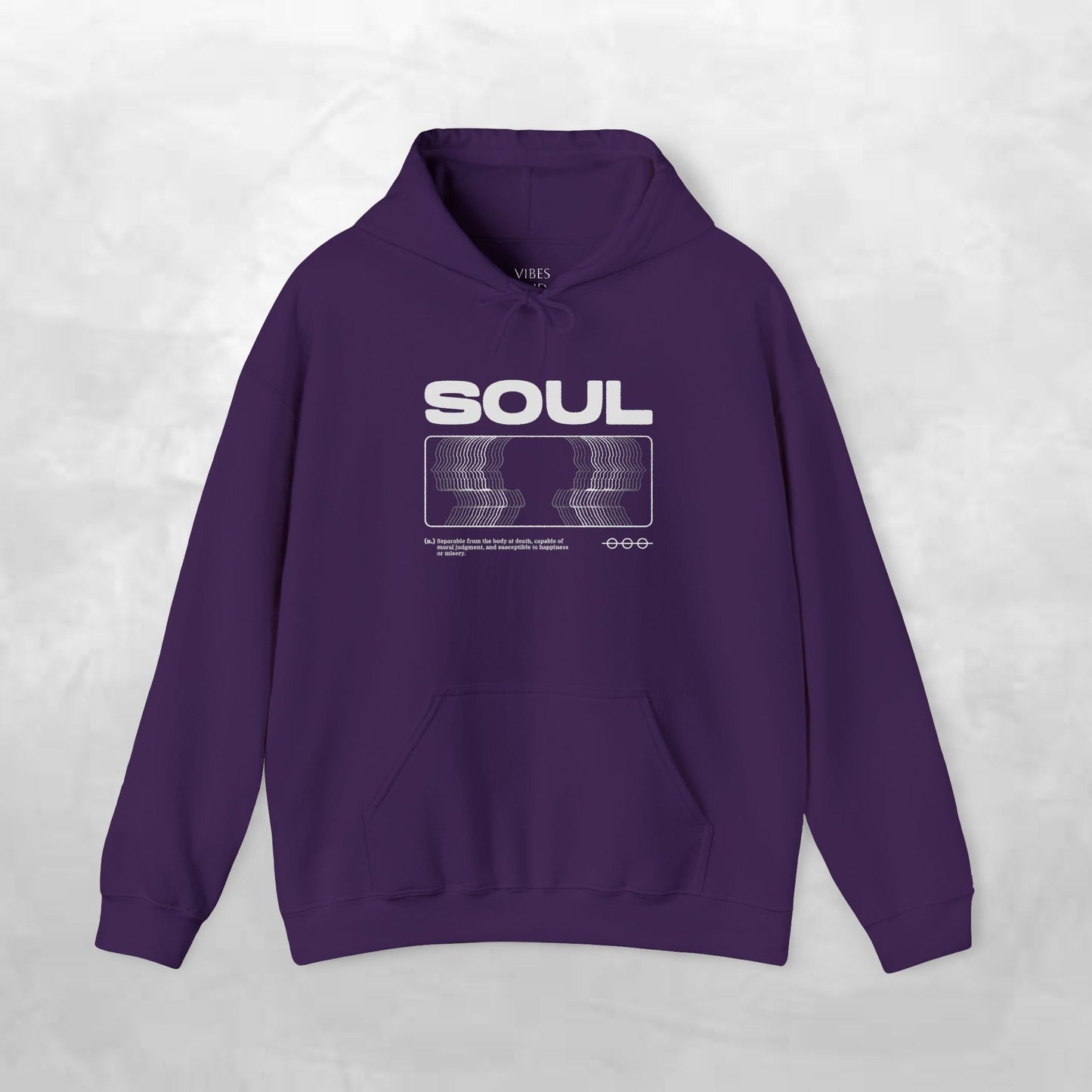 Soul Graphic Hoodie — Retro VHS Silhouette Streetwear