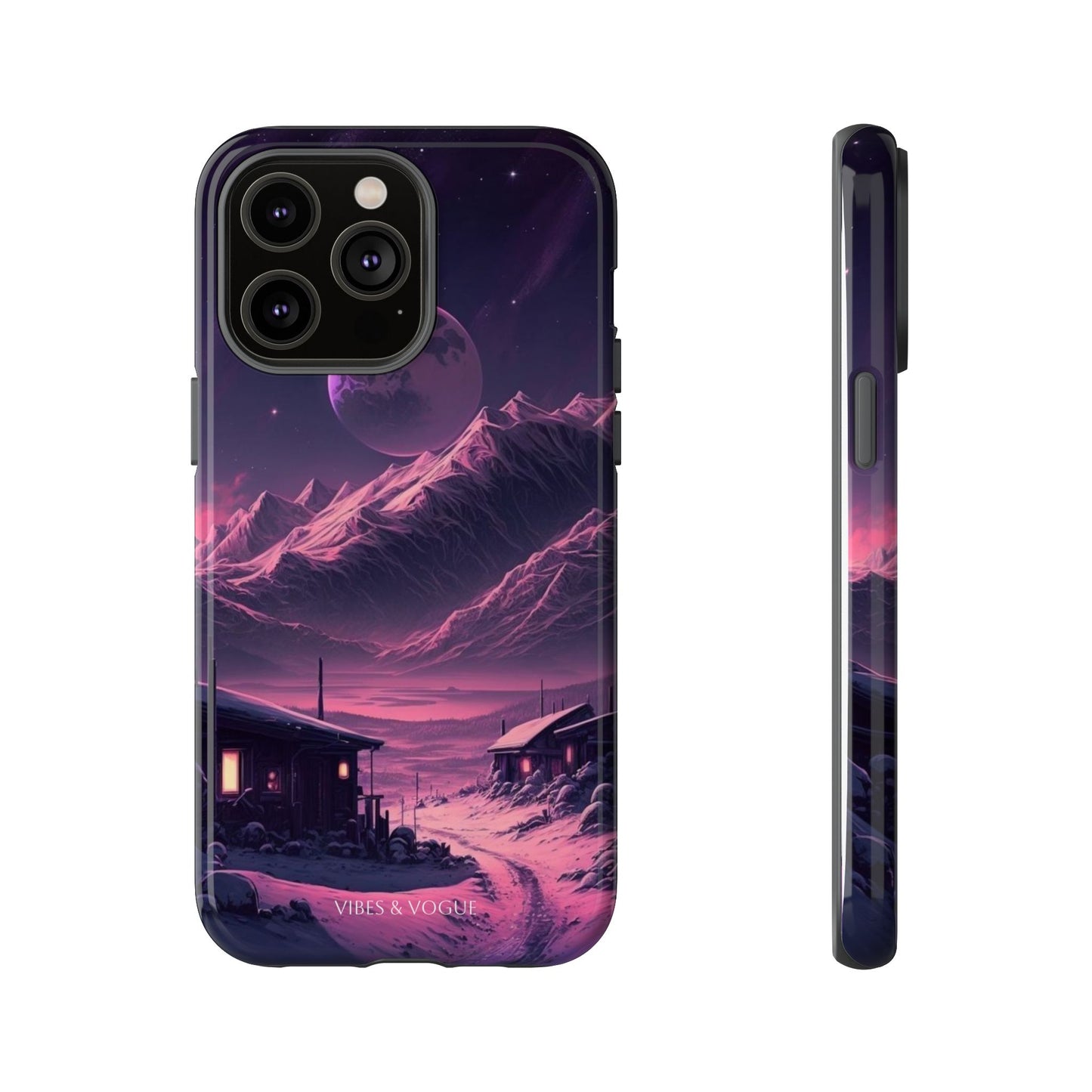 Futuristic Phone Case, Galaxy Aesthetic, Cosmic Art, Stylish Protection, Gifts for Tech Lovers