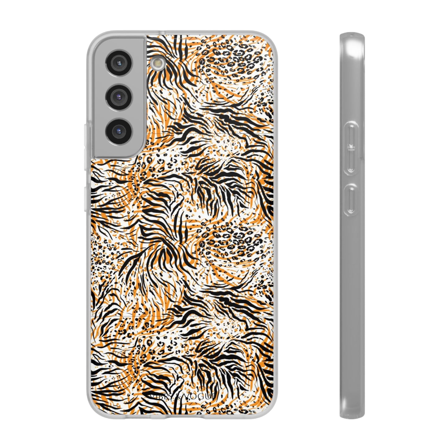 Wild Animal Print Flexi Case for iPhone - Fierce & Trendy Design