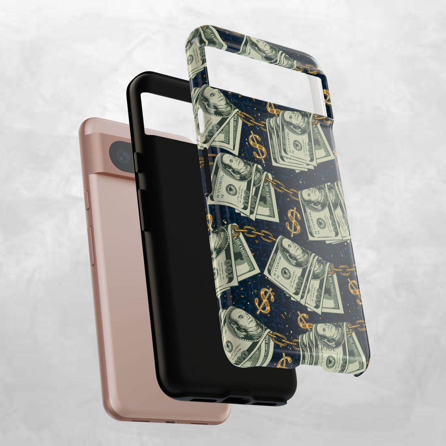 Money Motivation Phone Case, Tough Cases for iPhone, Money Design Phone Accessory, Trendy Tech Gifts, Unique Phone Cover