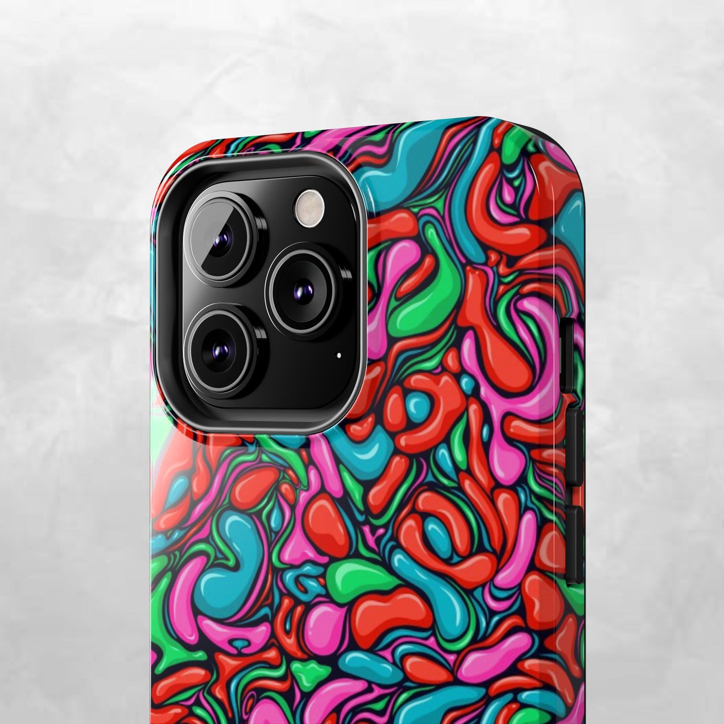 Vibrant Tough Phone Cases - Colorful Abstract Designs for Teens & Adults, Perfect Gift for Birthdays, Holidays, & Everyday Use
