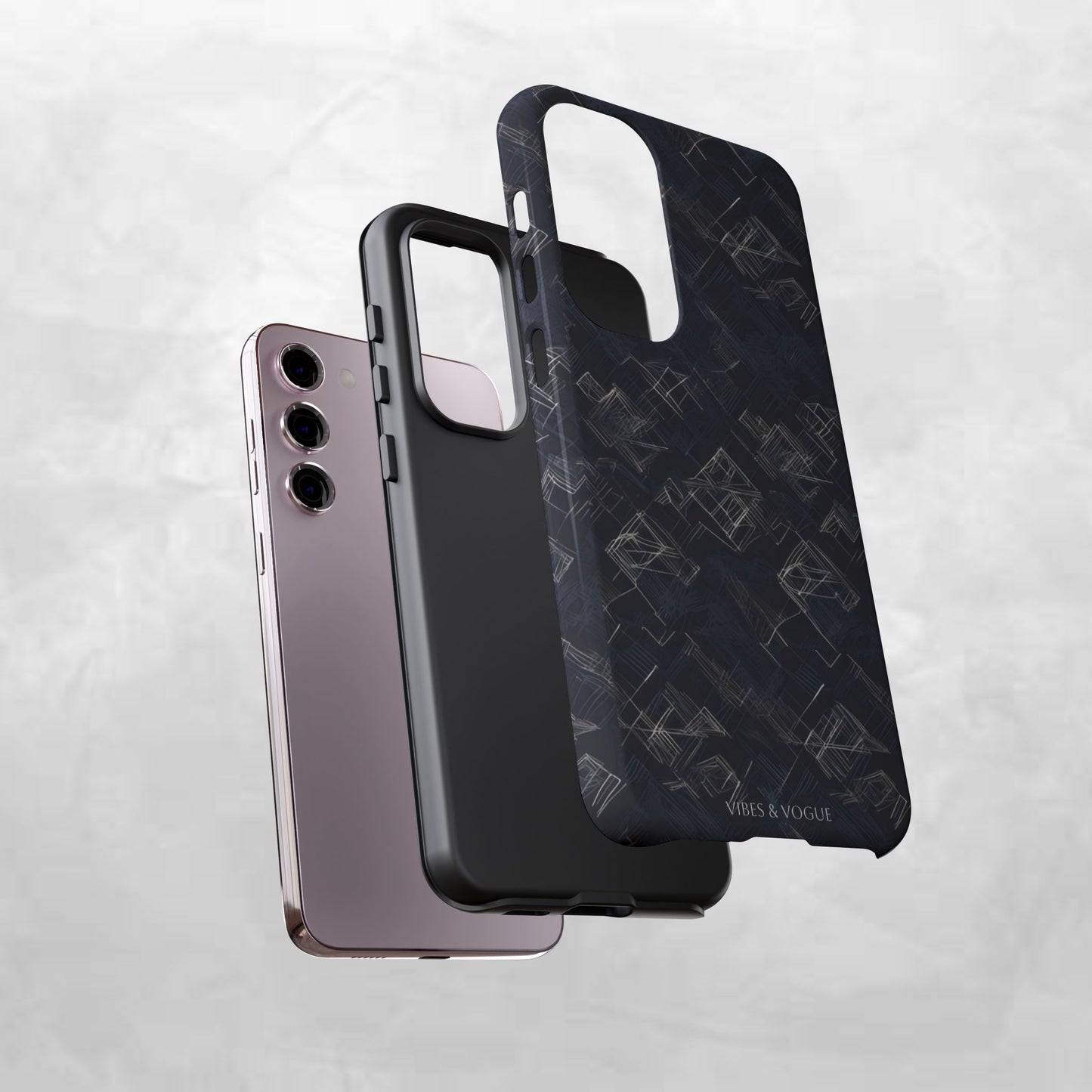 Tough Cases: Modern Geometric Phone Case - Durable, Stylish Protection