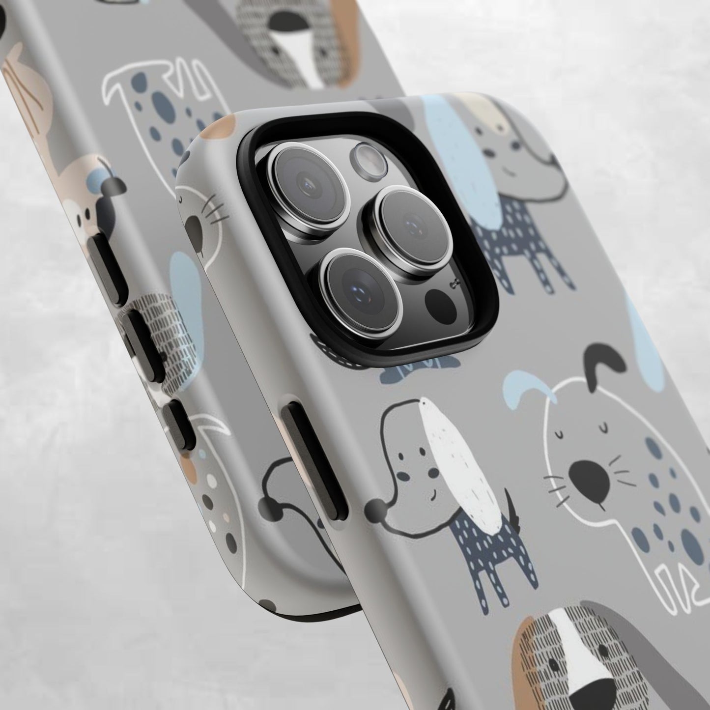 Dog Lover Phone Case, Cute Animal Design, Tough Cases for Pet Owners, Puppy Gifts, Birthday, Dog Lover Merchandise