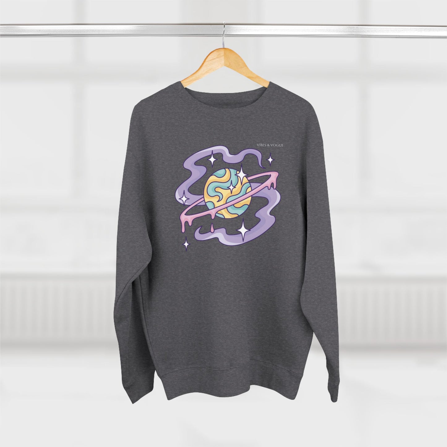 Funny Unisex Crewneck Sweatshirt - 'Hasta La Vista' Corn Design