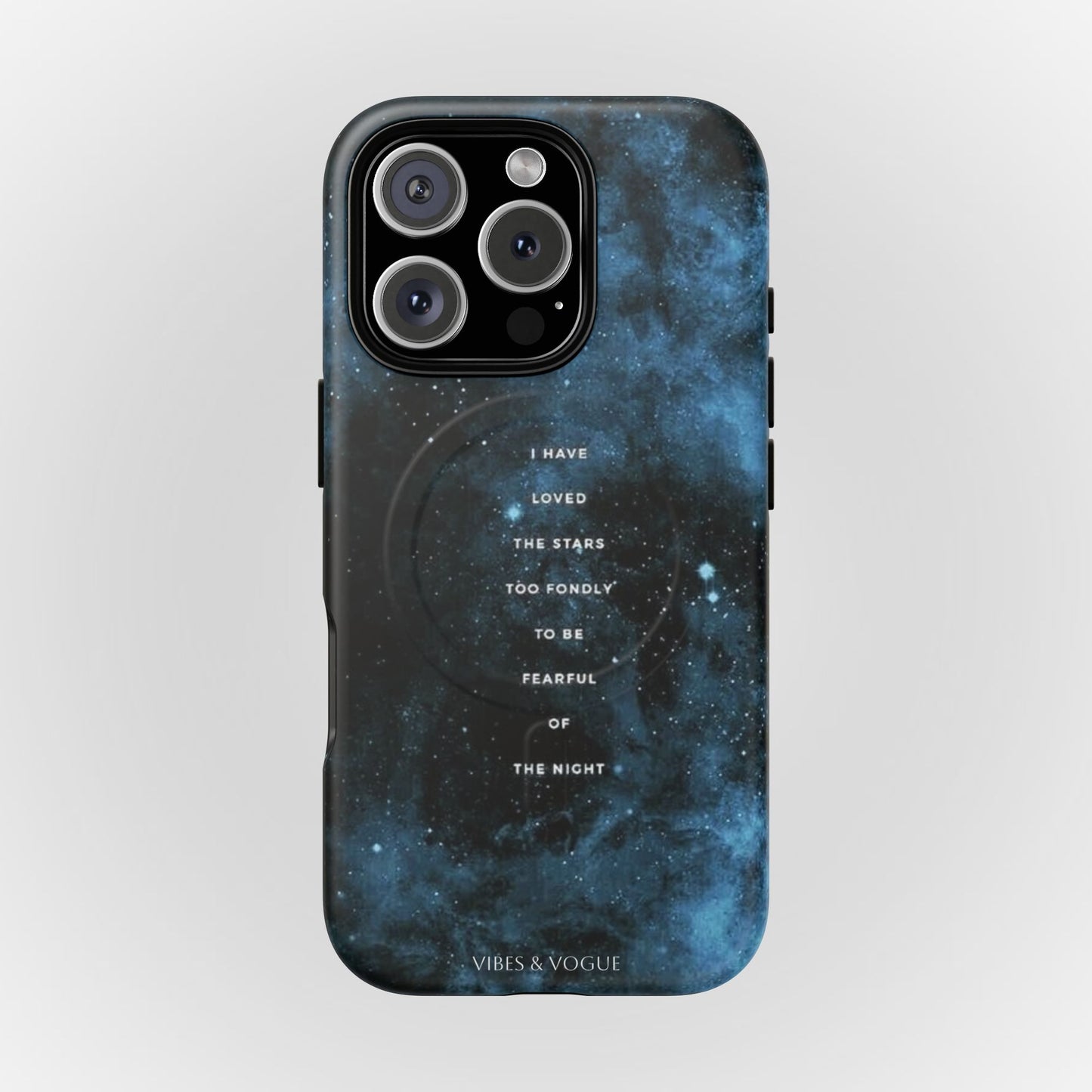 Galaxy-Inspired Tough Magnetic Phone Case - "I Have Loved the Stars"
