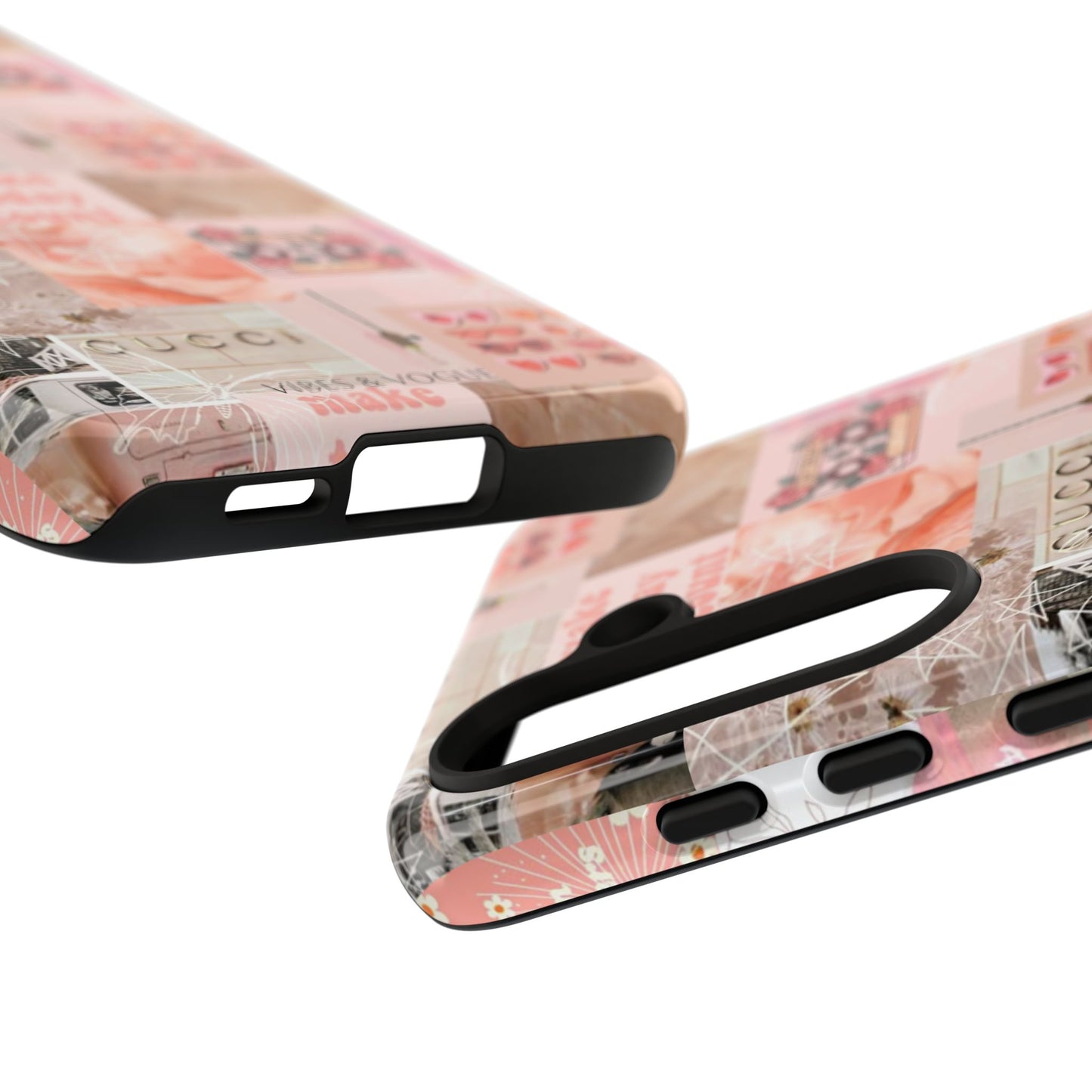 Stylish Phone Case for Trendsetters, Customizable Smartphone Cover, Vibes & Vogue Design, Floral Aesthetic Gift, Unique Tech Accessory