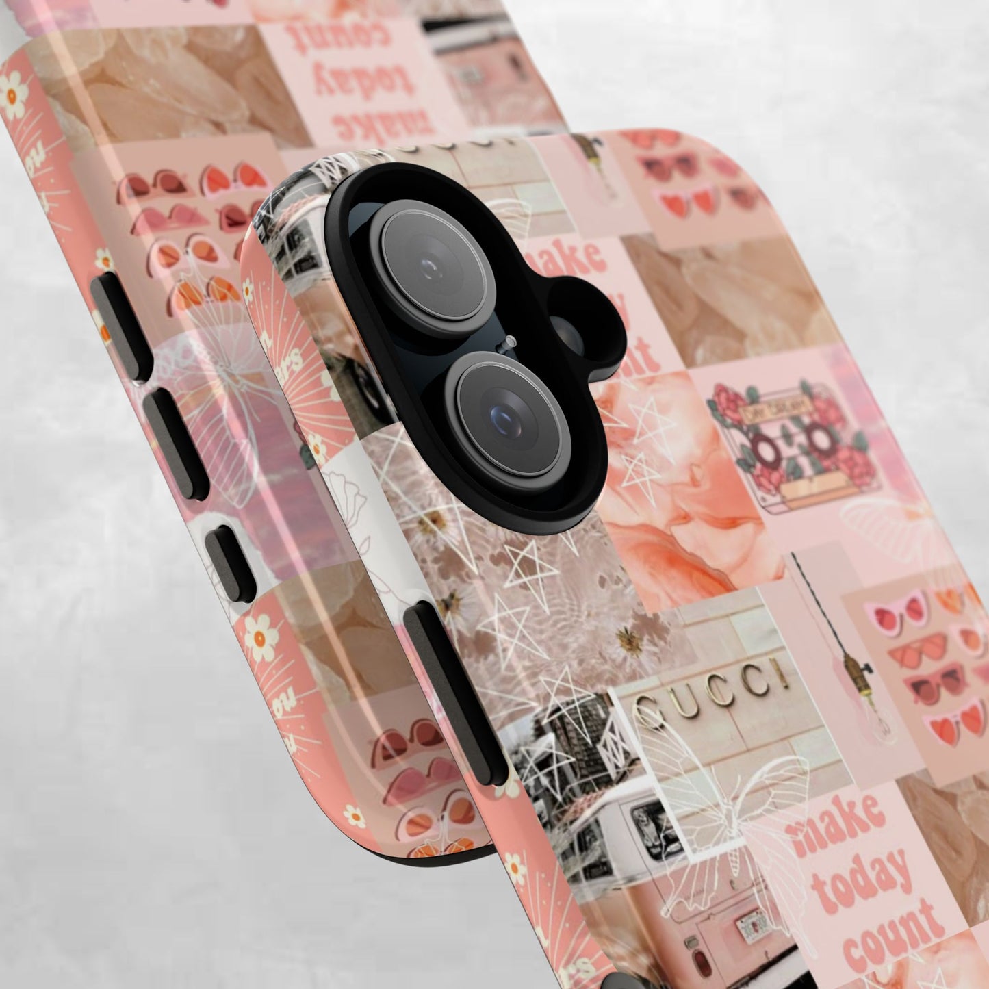 Stylish Phone Case for Trendsetters, Customizable Smartphone Cover, Vibes & Vogue Design, Floral Aesthetic Gift, Unique Tech Accessory