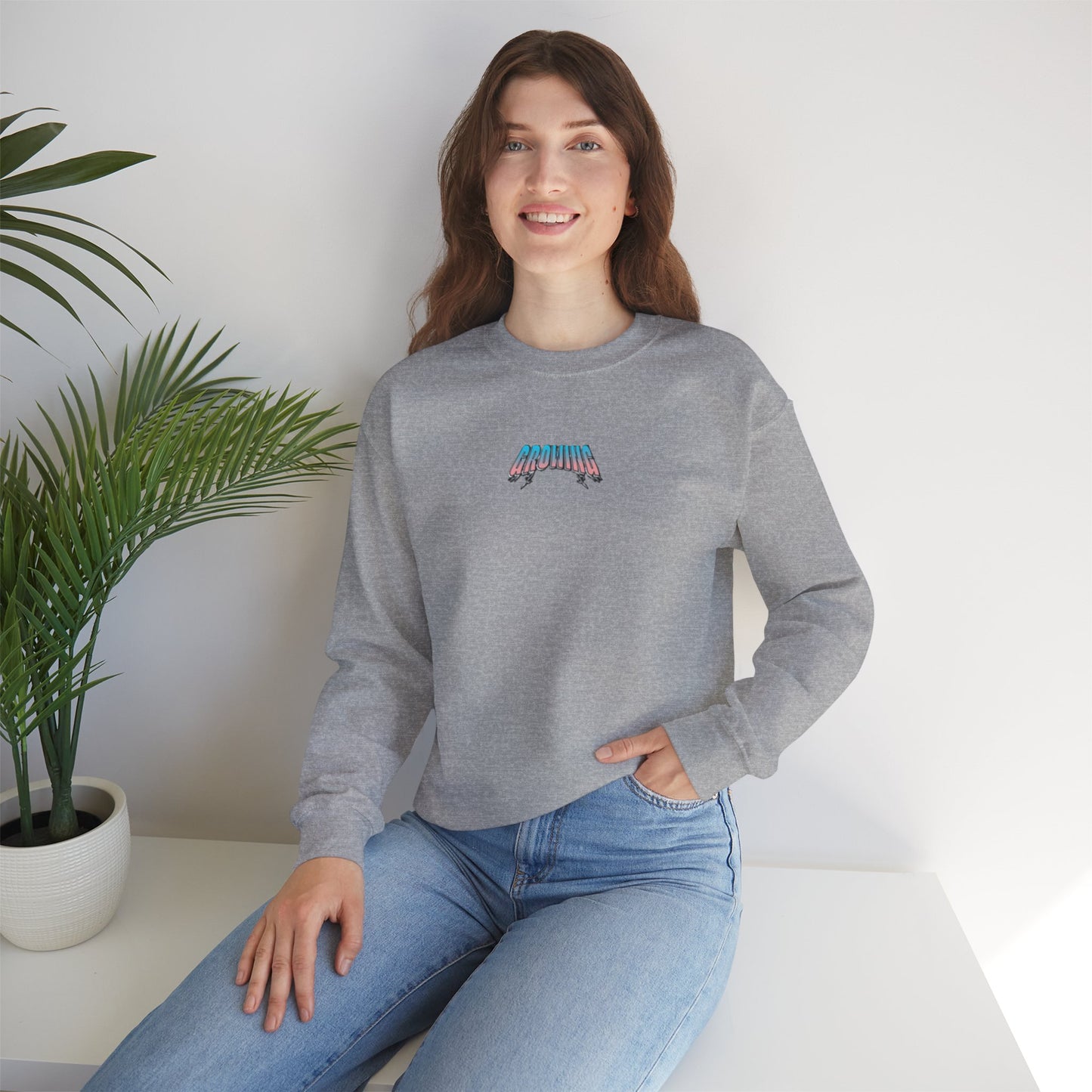 Minimalist Unisex Heavy Blend™ Crewneck Sweatshirt | Cozy Everyday Wear