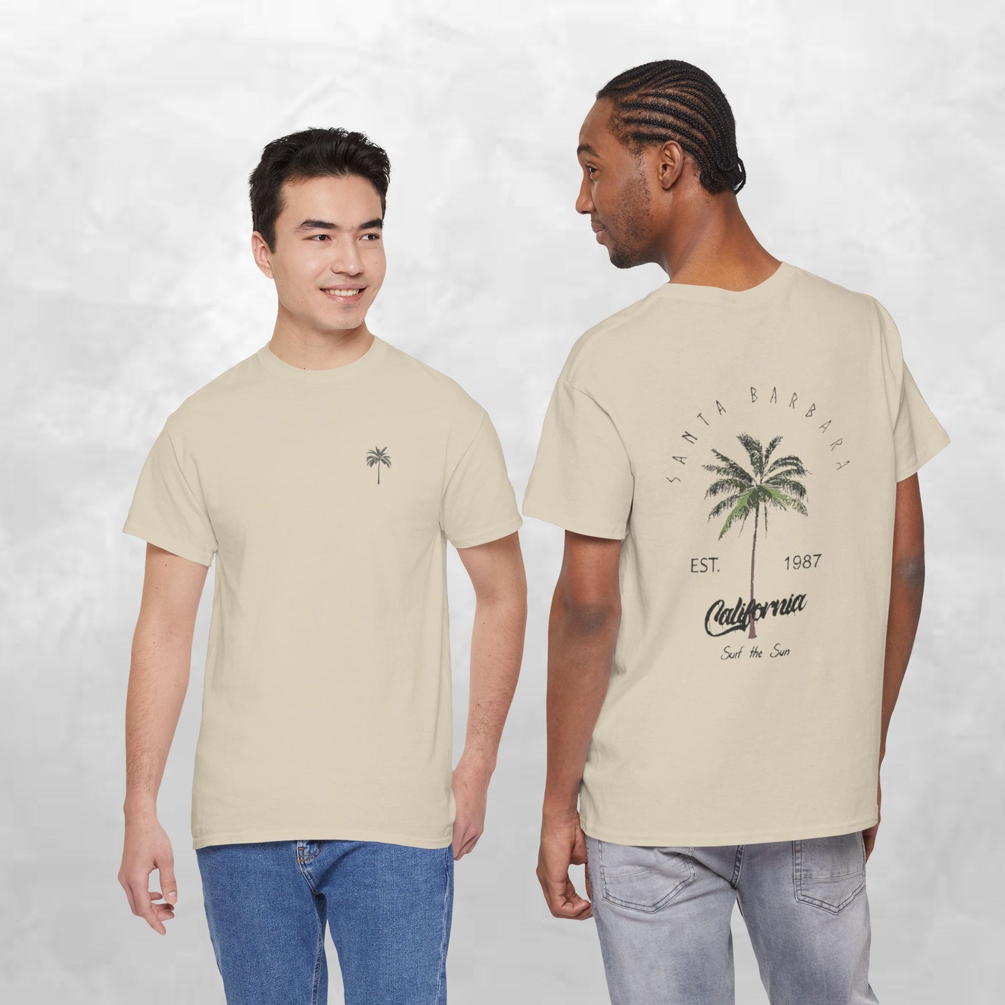 California Palm Tee — Vintage Palm Tree Graphic T-Shirt
