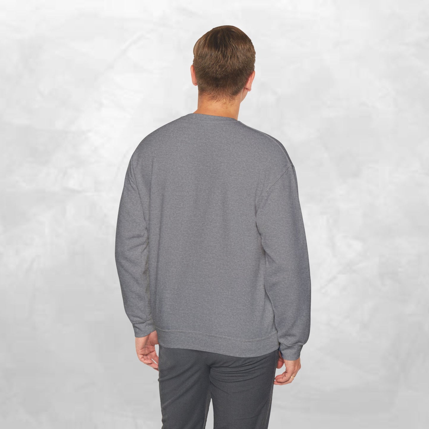 Minimal 'Do Something' Crewneck Sweatshirt