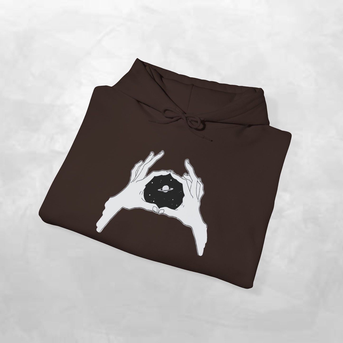 Artistic Hands Unisex Hooded Sweatshirt - Cozy Gift for Art Lovers, Black Hoodie, Unique Graphic Sweatshirt, Stylish Everyday Wear, [...]