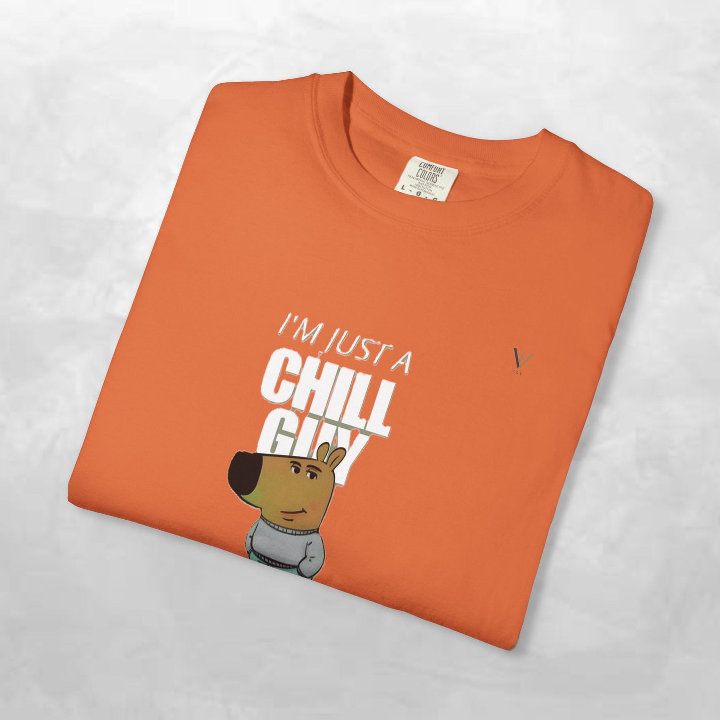 Chill Guy Graphic T-Shirt - Relaxed Unisex Tee for Casual Vibes
