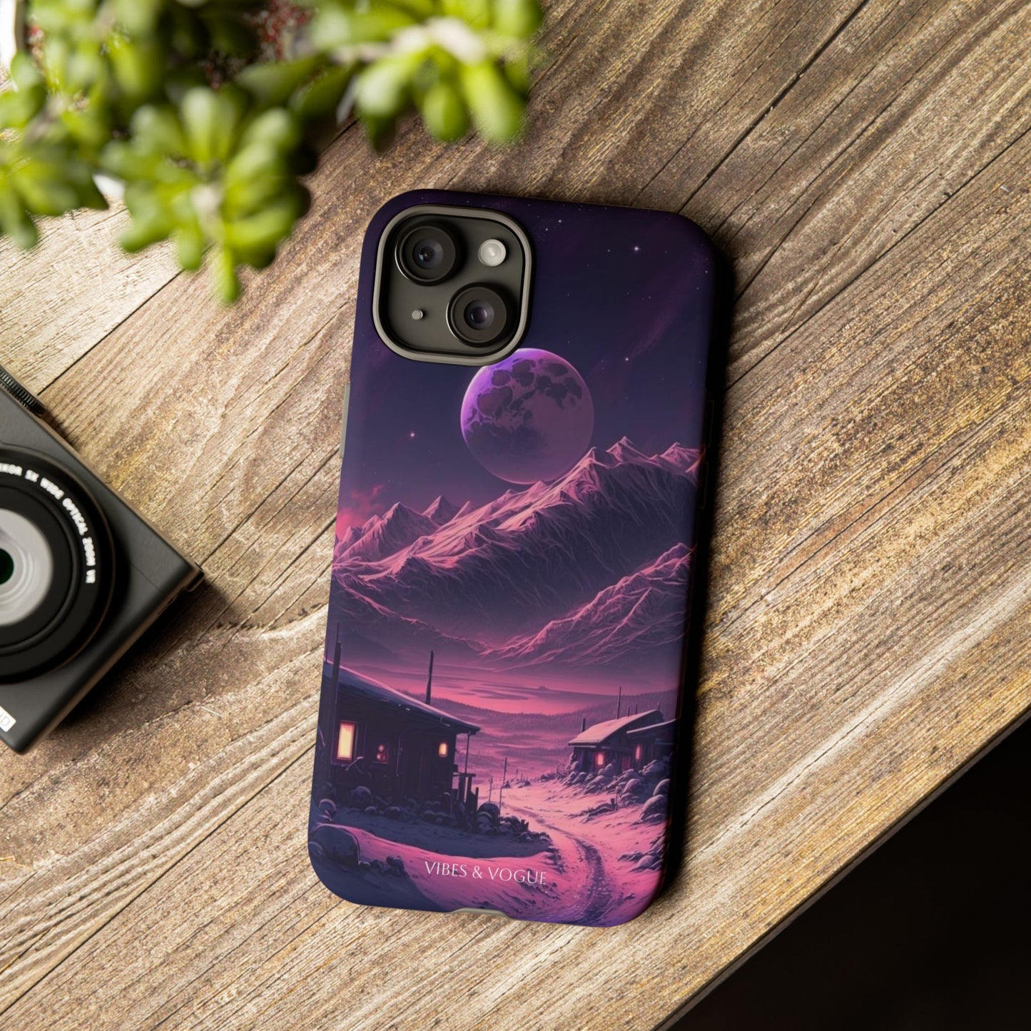 Futuristic Phone Case, Galaxy Aesthetic, Cosmic Art, Stylish Protection, Gifts for Tech Lovers