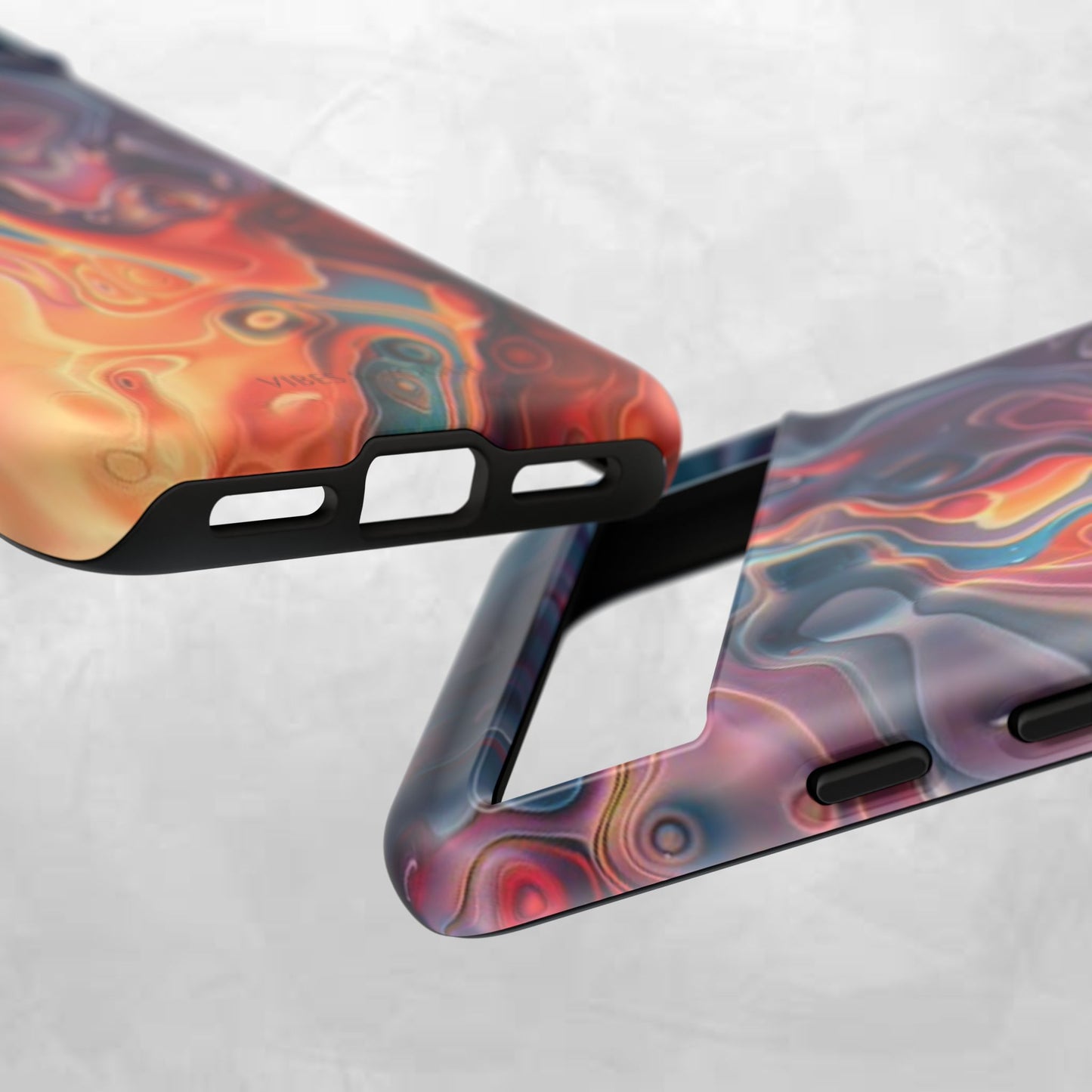 Colorful Phone Case, Abstract Print Cover, Tough Cases for Protection, Gift for Her, Modern Design, Trendy Mobile Accessory