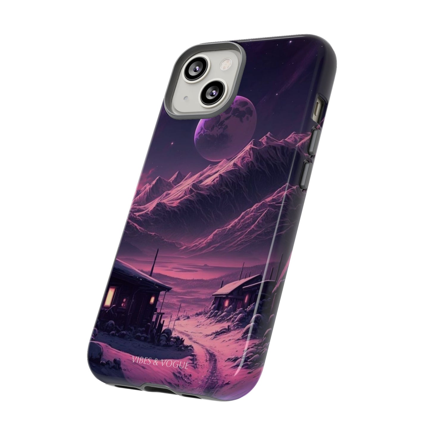 Futuristic Phone Case, Galaxy Aesthetic, Cosmic Art, Stylish Protection, Gifts for Tech Lovers