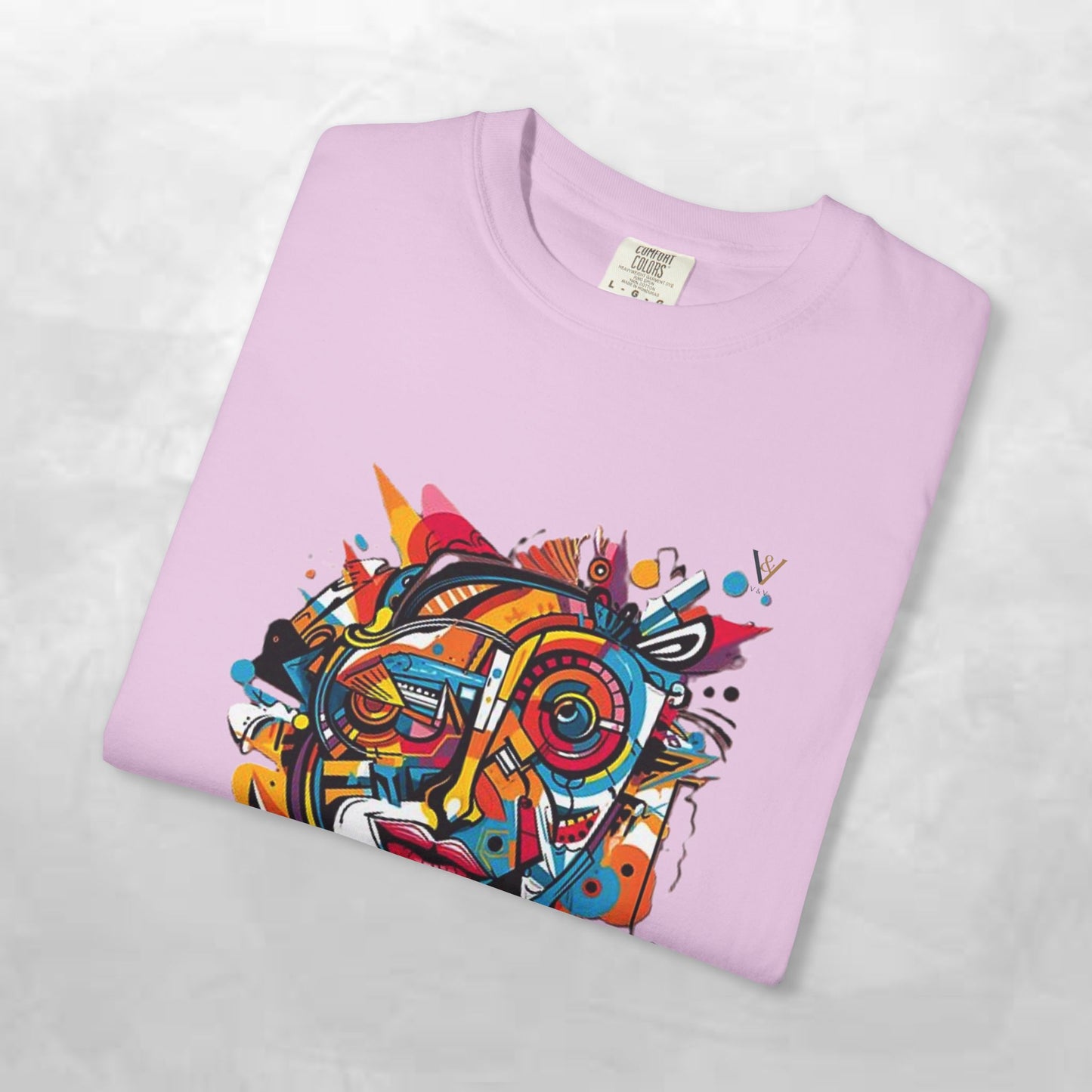 Vibrant Abstract Art Unisex T-Shirt - Casual Wear for Art Lovers